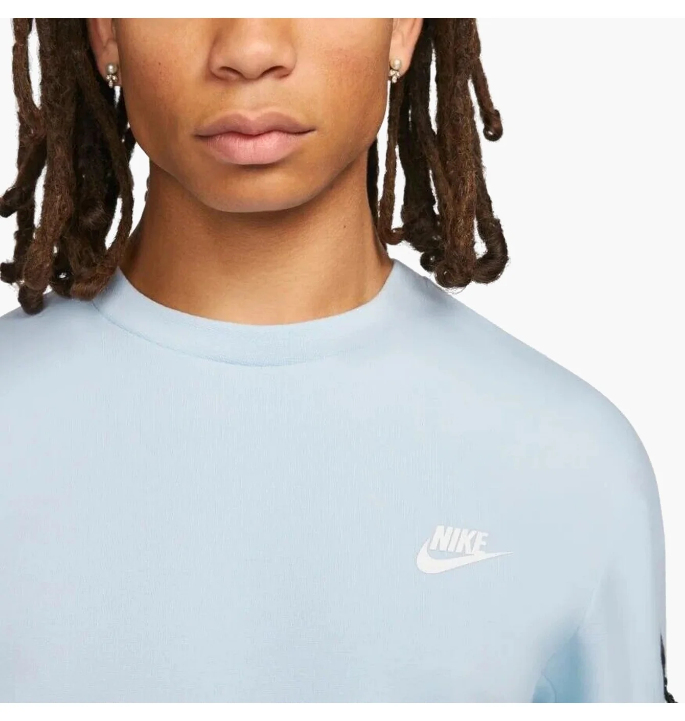 Світшот чоловічий Nike Sportwear Tech Fleece Crew Light Blue CU4505-441