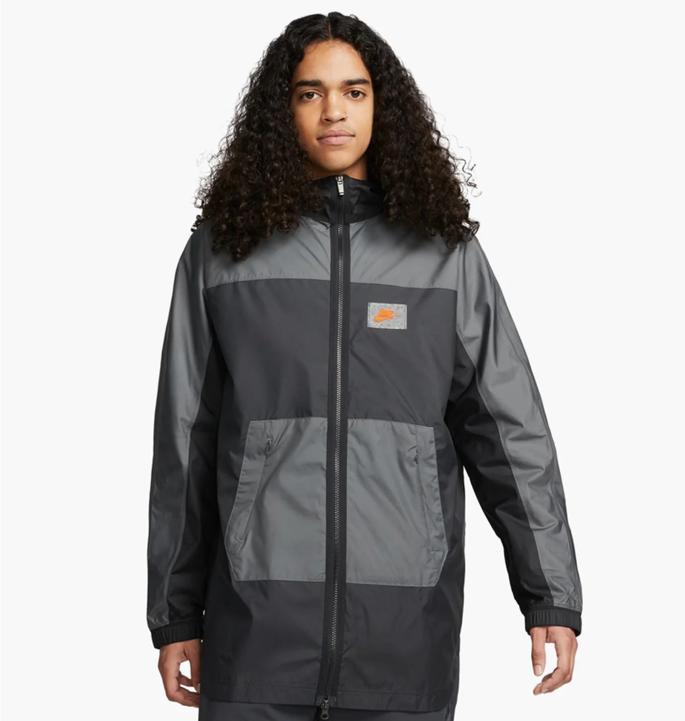 Вітровка чоловіча Nike M Nsw Spu Wvn Jkt Black/Grey Dx1662-070