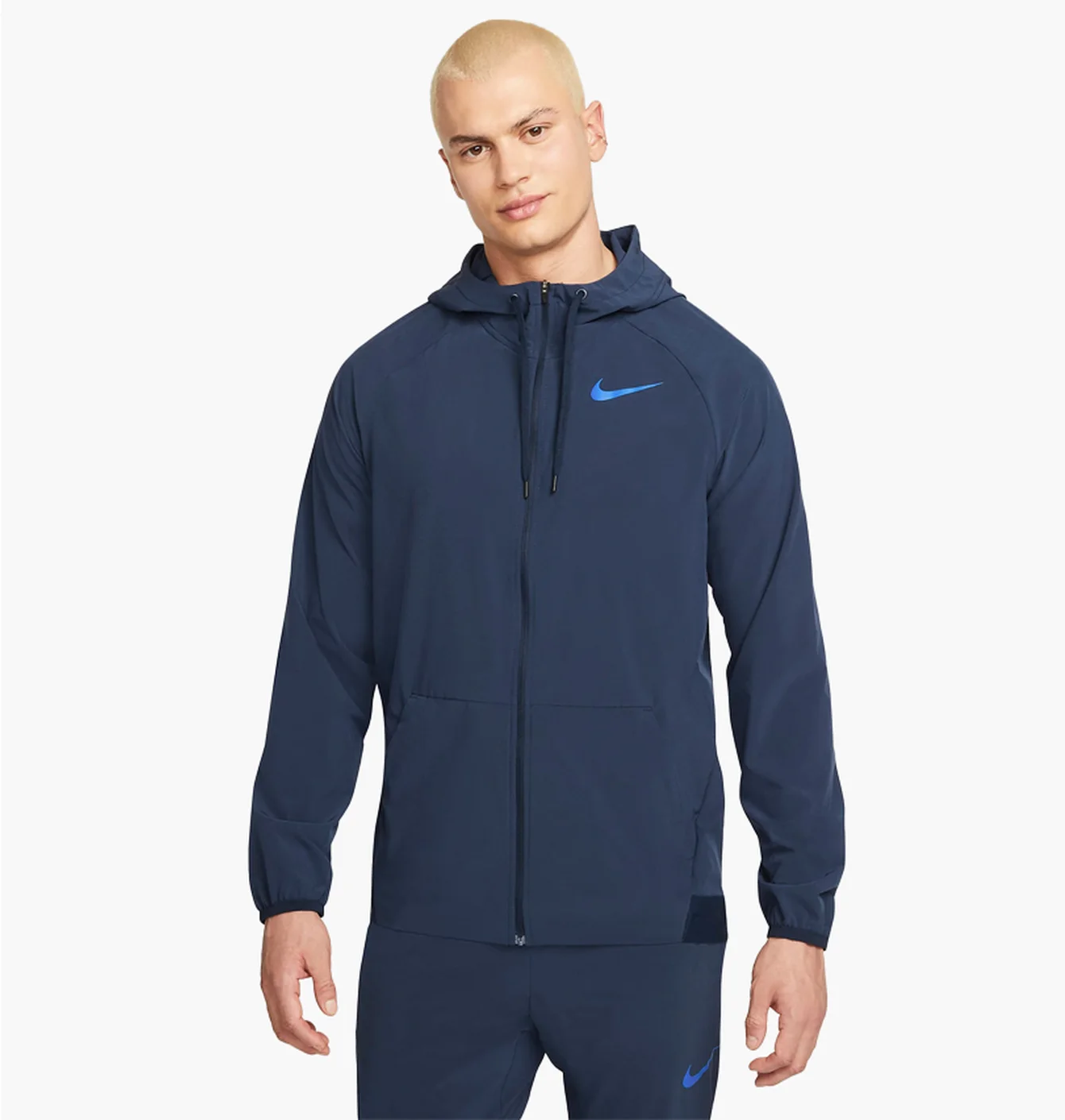 Толстовка чоловіча Nike Pro Dri-Fit Flex Vent Max Blue DM5946-451