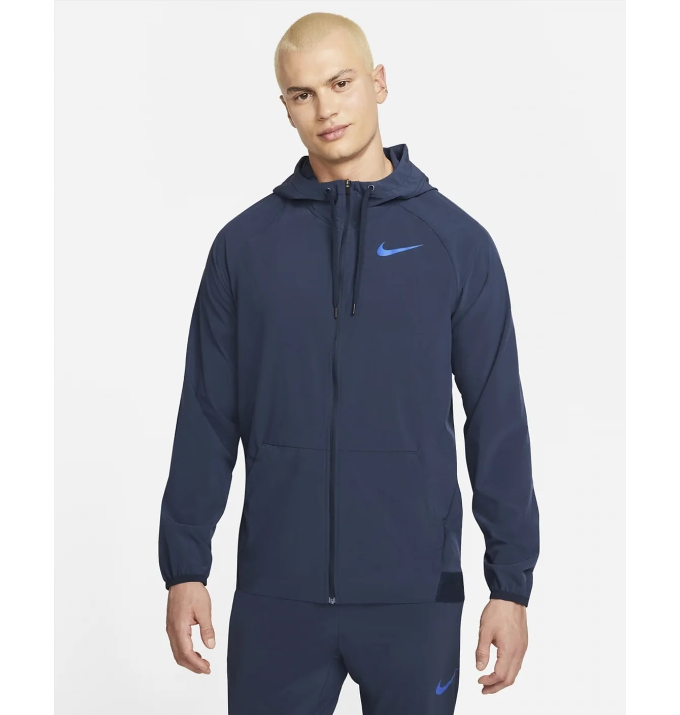 Толстовка чоловіча Nike Pro Dri-Fit Flex Vent Max Blue DM5946-451