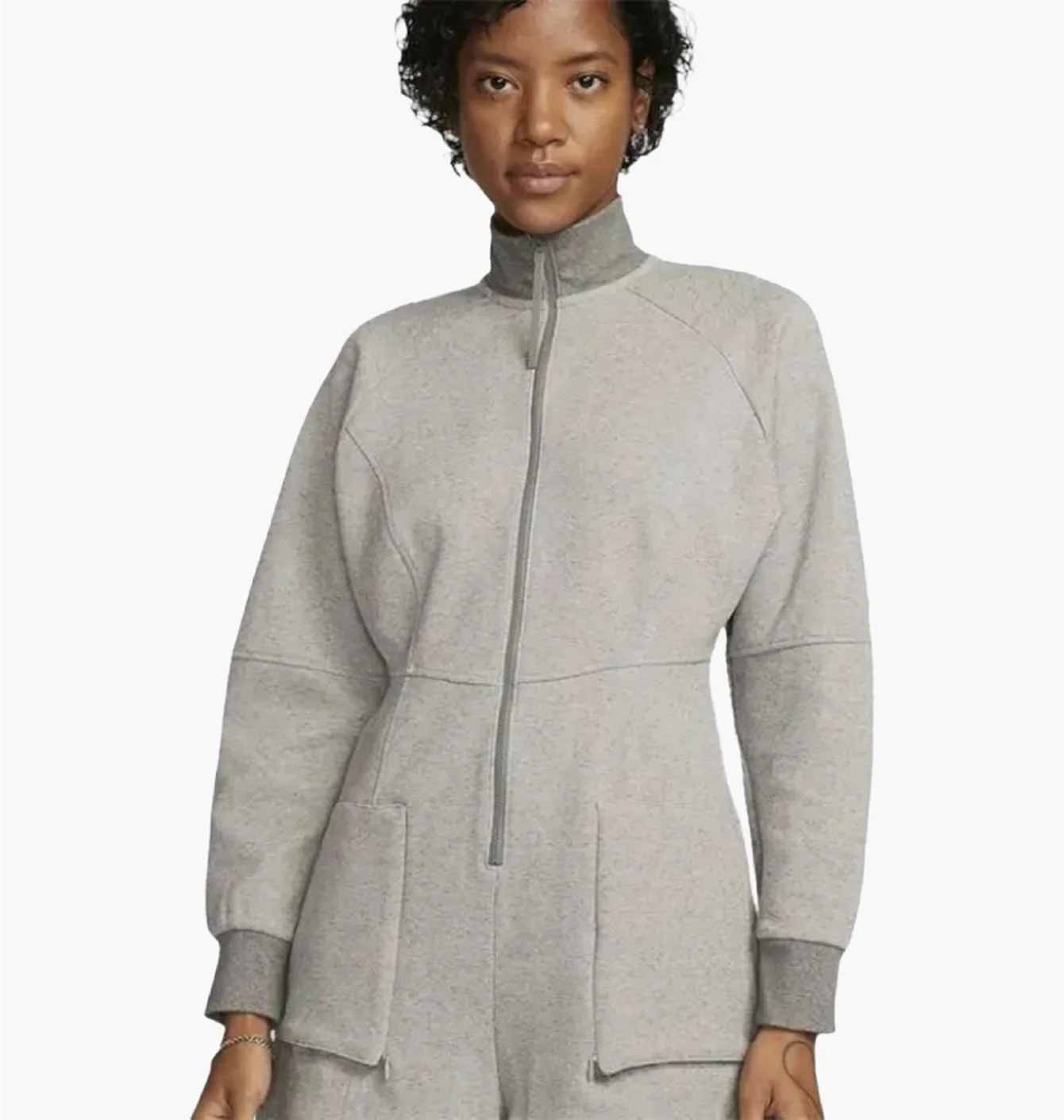 Комбінезон жіночий Nike Sportswear Tech Pack Jumpsuit Grey DQ6671-016