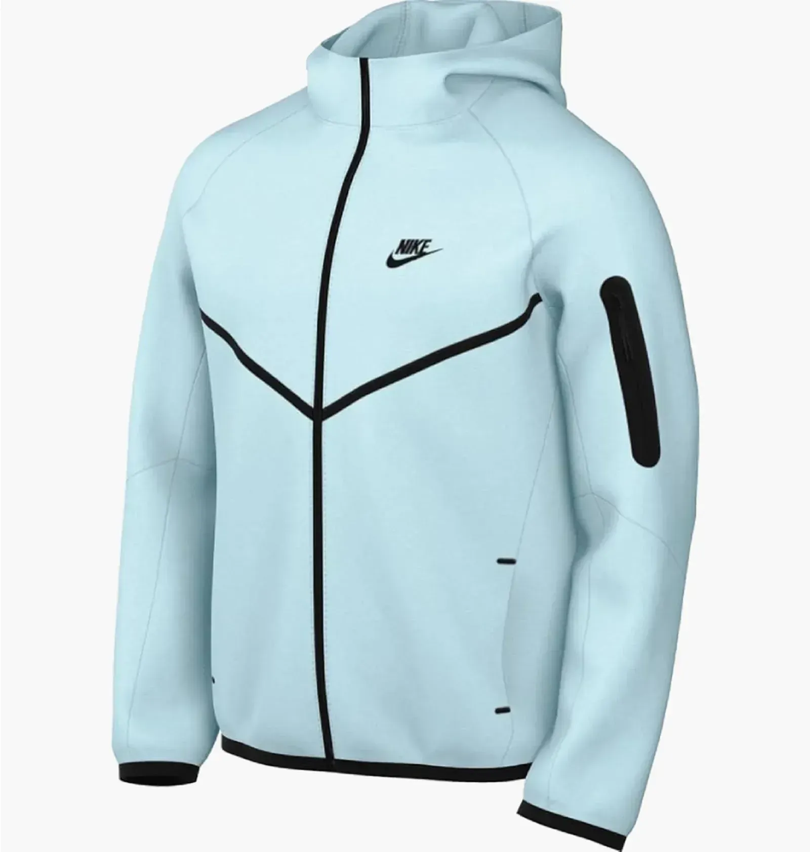 Кофта чоловіча Nike Sportswear Tech Fleece Light Blue (HV0949-474)