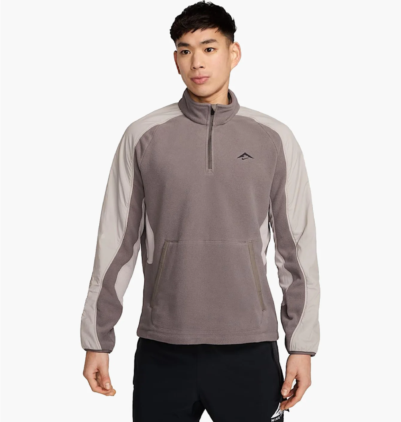 Кофта чоловіча Nike Trail Polartec Grey FV9962-289