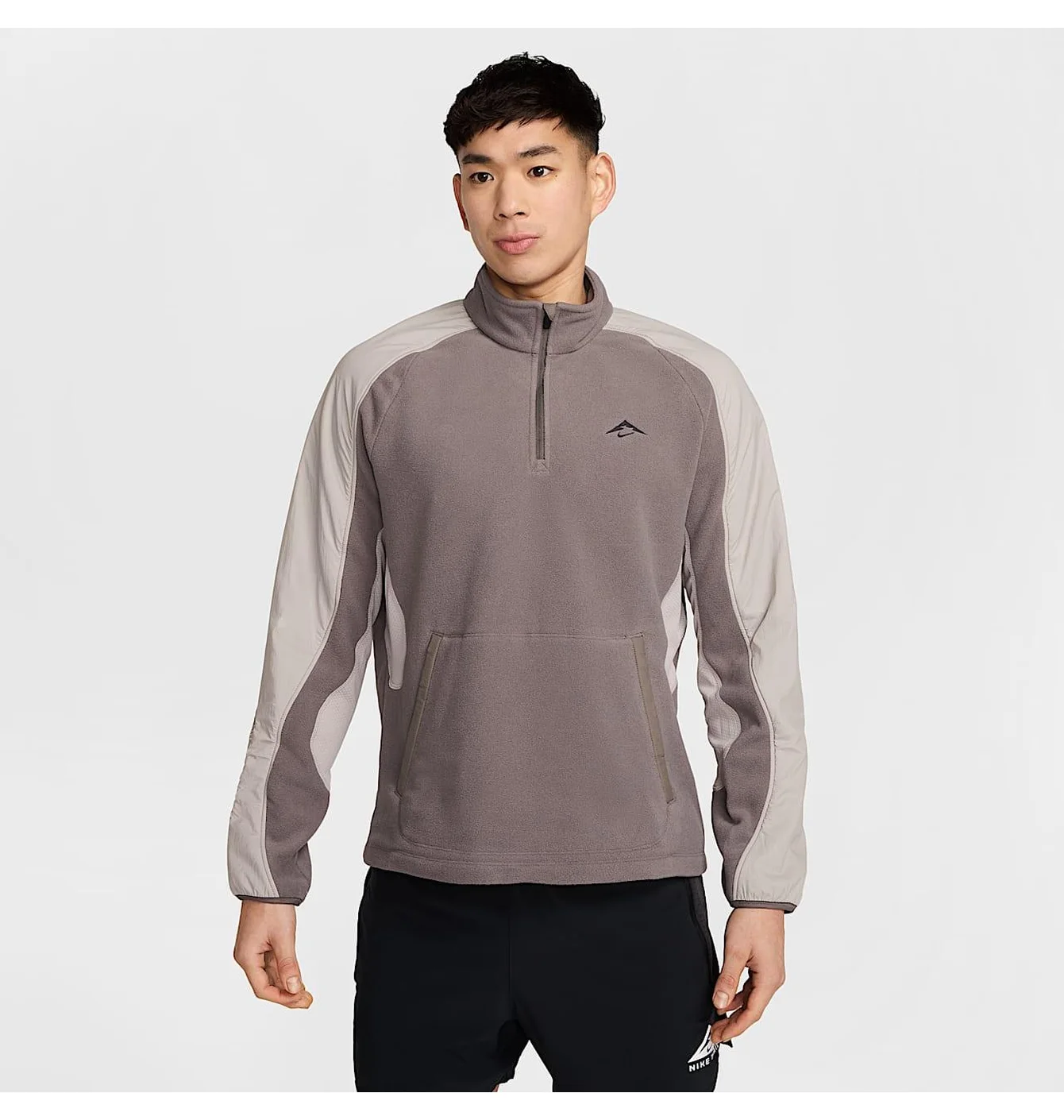 Кофта чоловіча Nike Trail Polartec Grey FV9962-289