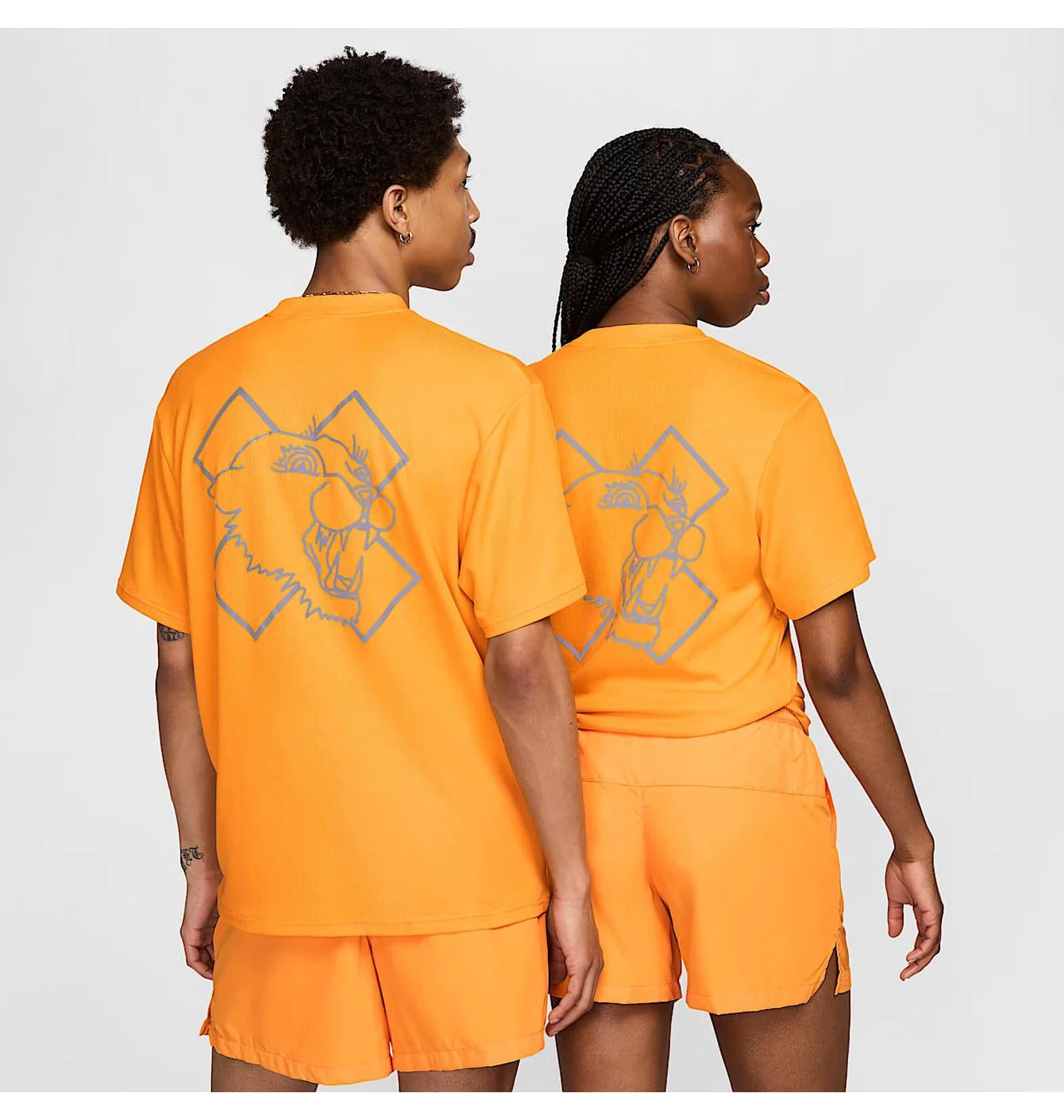Футболка унісекс Nike Patta Running Team Orange FJ3032-717