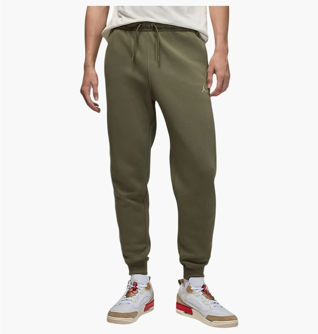 Штани чоловічі Air Jordan Brooklyn Fleece MenS Trousers Olive FV7277-222