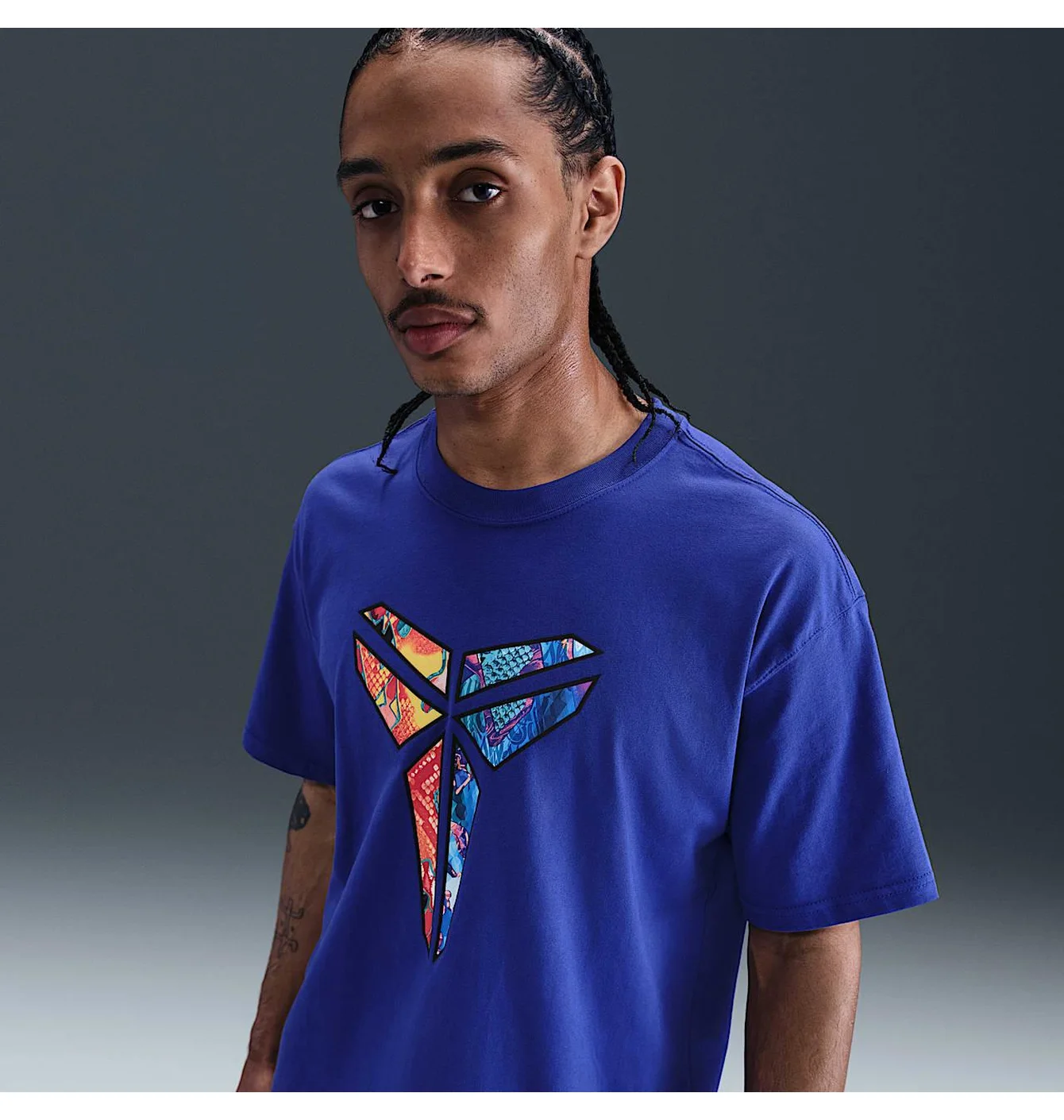 Футболка чоловіча Nike Kobe Blue HJ3422-539