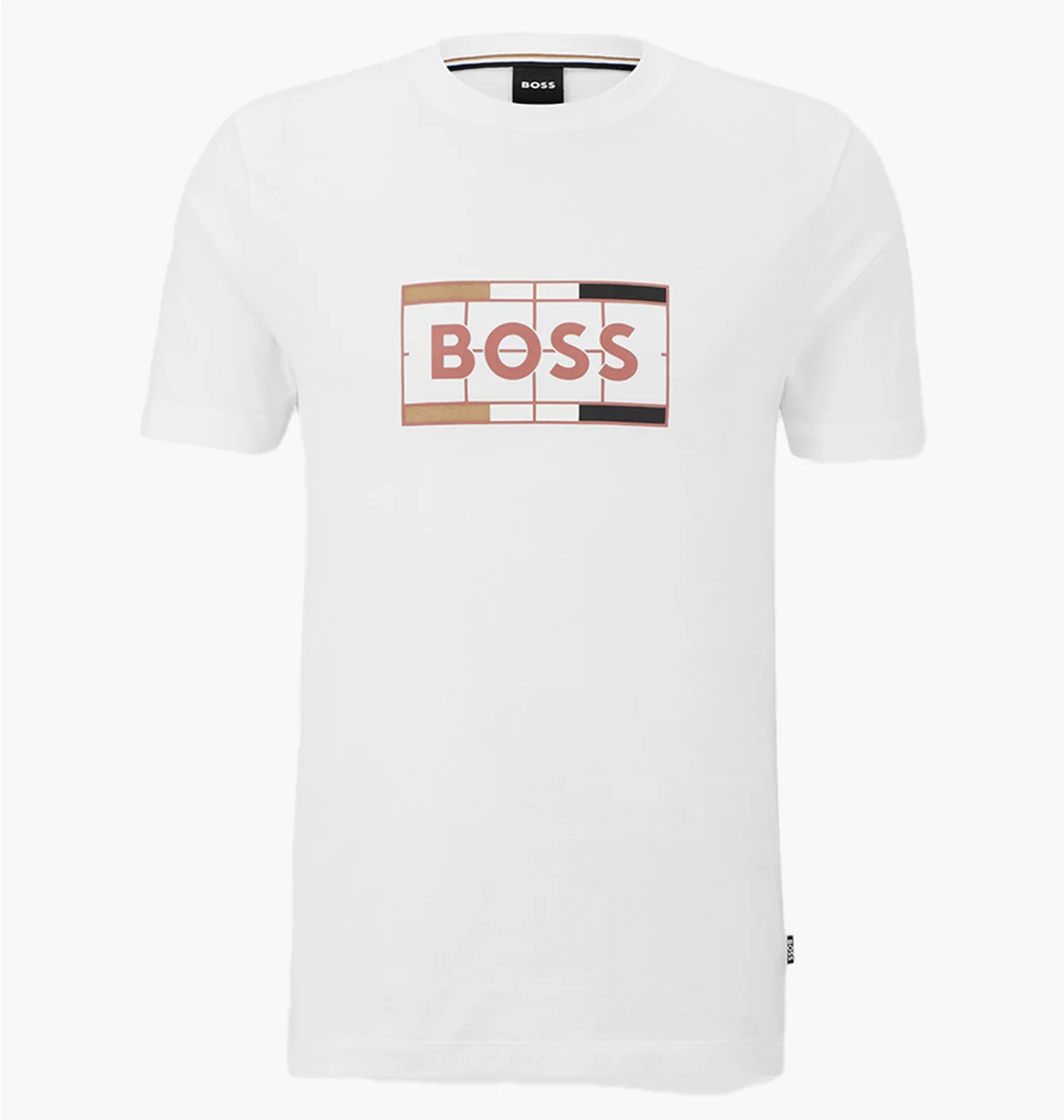 Футболка чоловіча Hugo Boss T-Shirt Slim Fit White 50486210