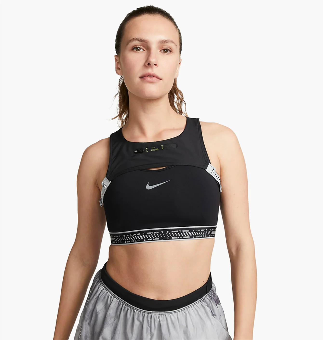 Топ жіночий Nike Swoosh On The Run Black DX6505-010