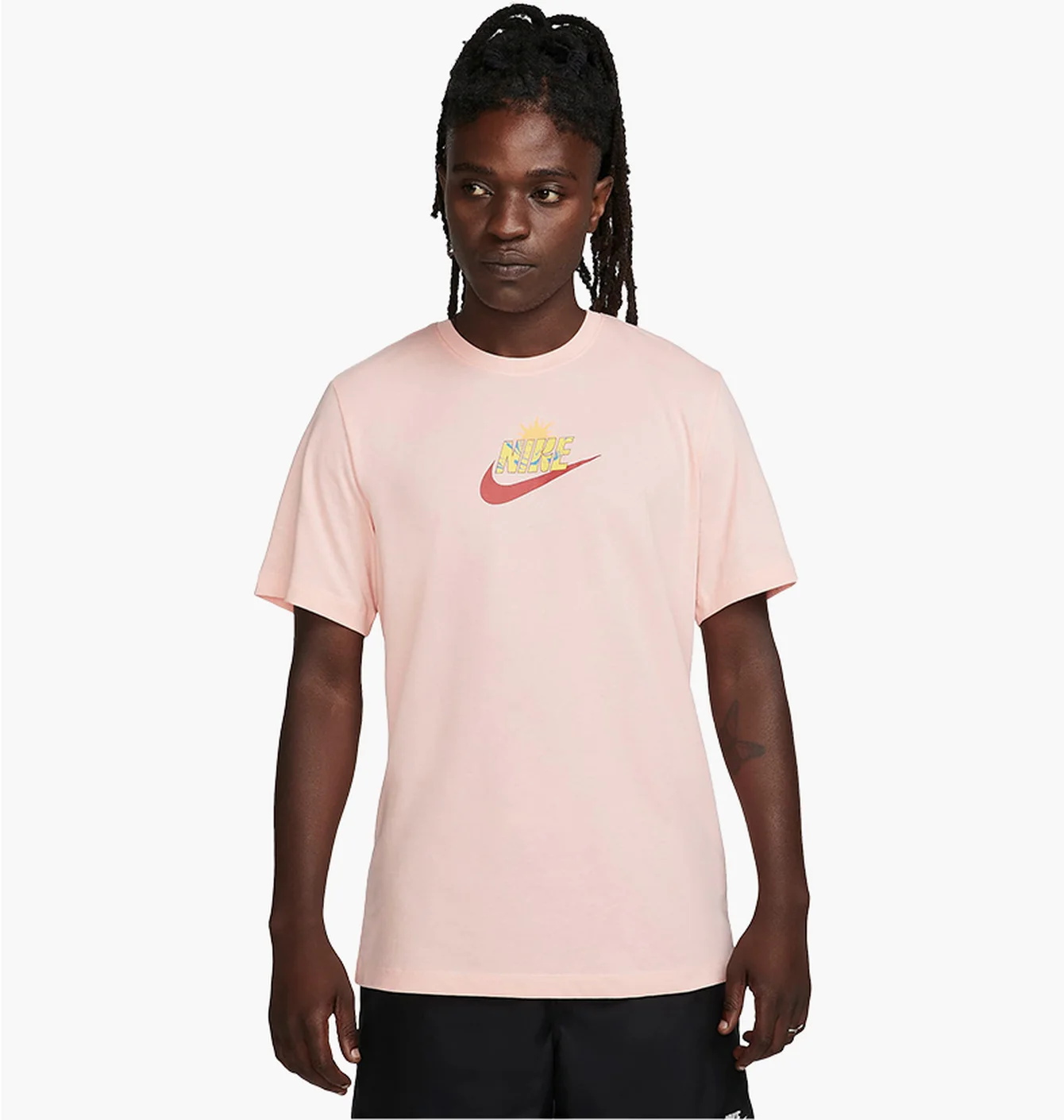 Футболка чоловіча Nike T-Shirt Sportswear Pink FQ3748-697