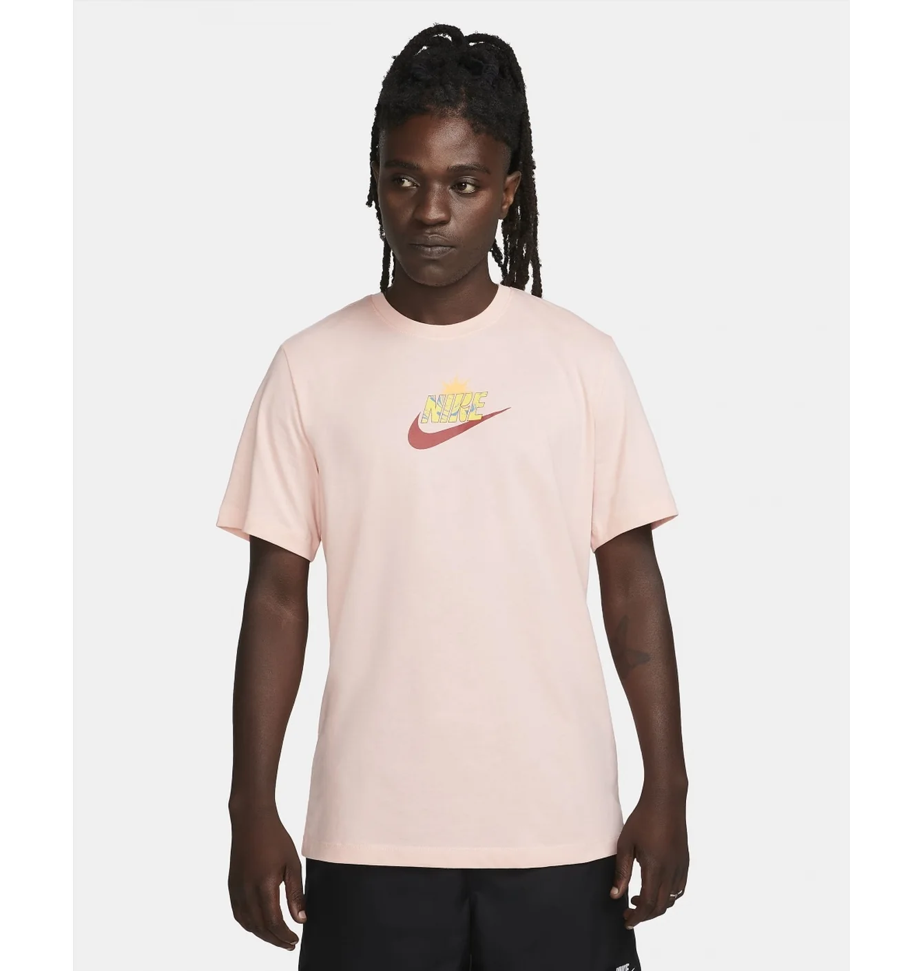 Футболка чоловіча Nike T-Shirt Sportswear Pink FQ3748-697