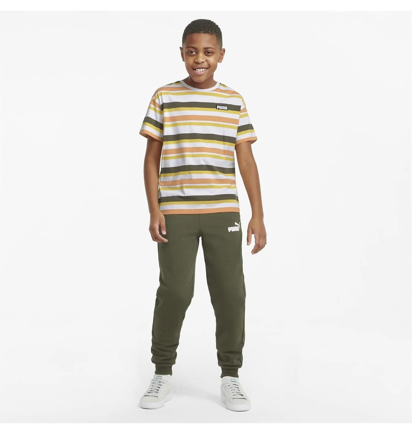 Футболка дитяча Puma Alpha Striped Multi 847293-02