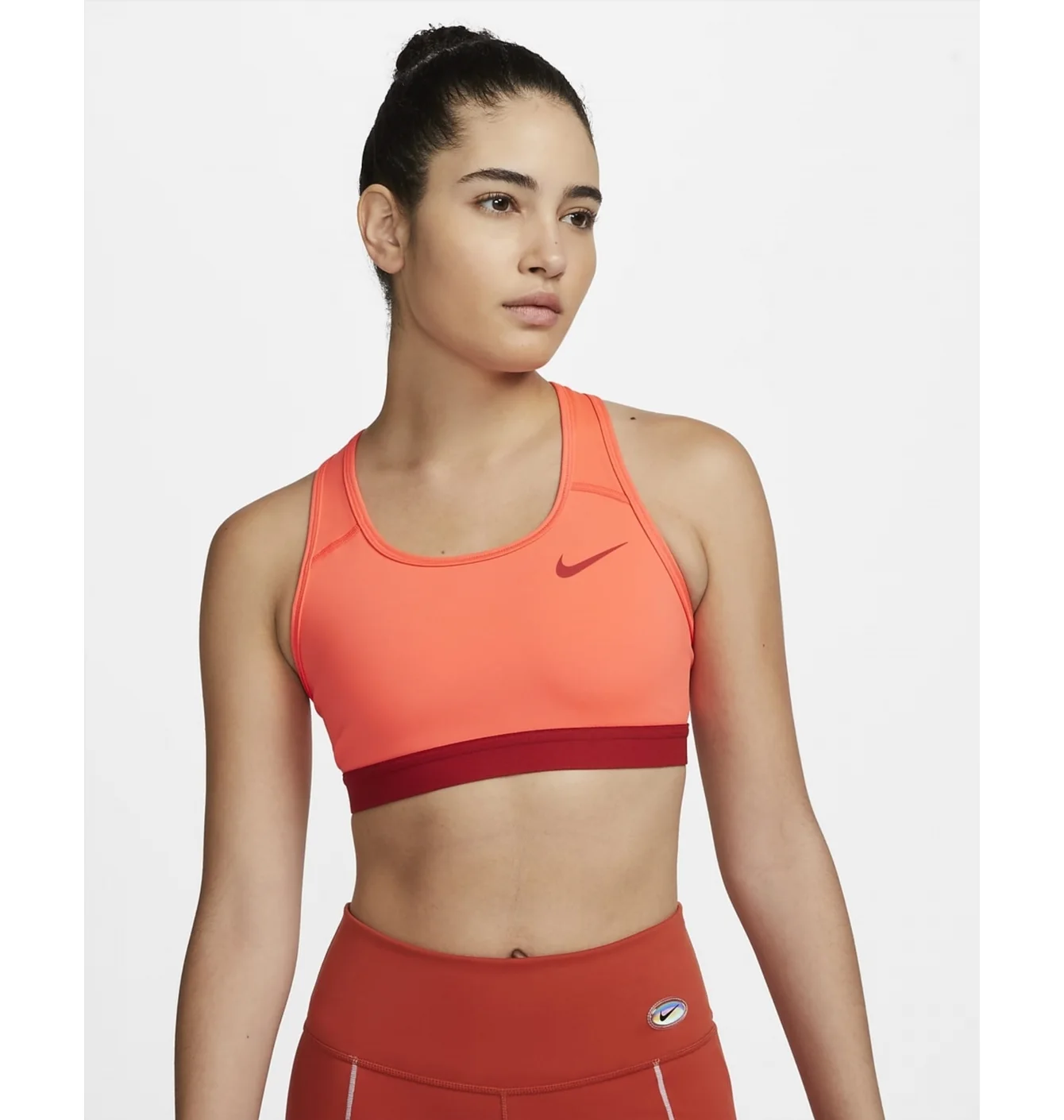 Топ жіночий Nike Swoosh Peach Bv3900-635