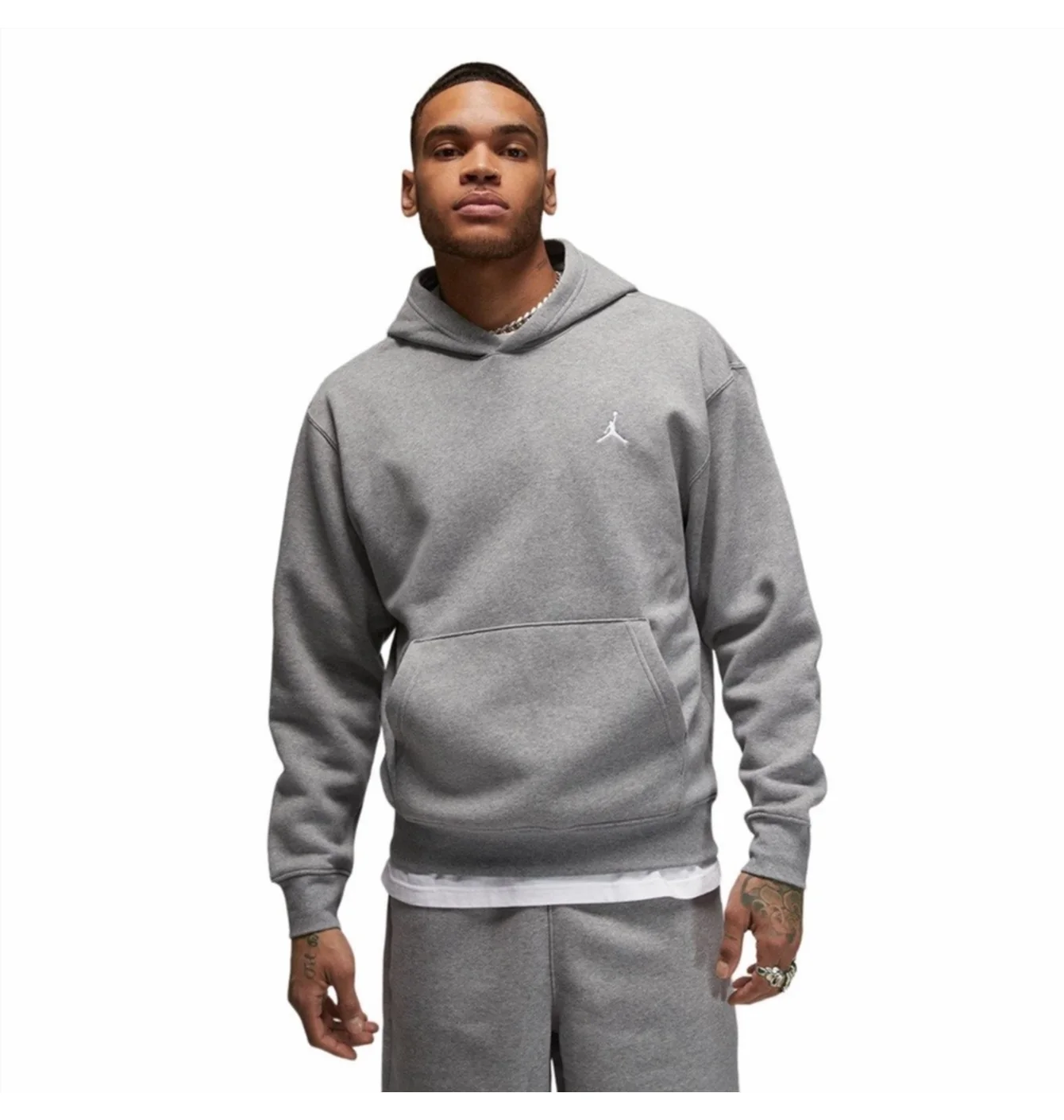 Худі чоловіче Air Jordan Essentials Grey FJ7774-091