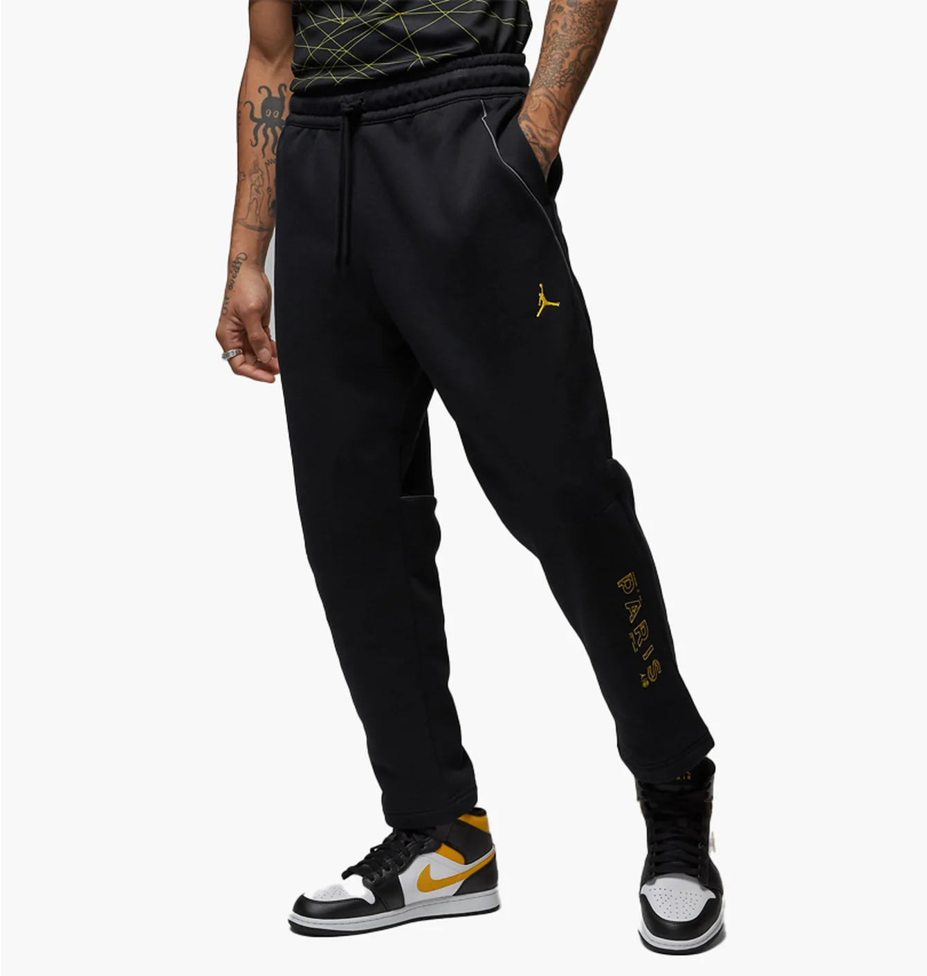 Штани чоловічі Nike Paris Saint-Germain Black Dv0621-010