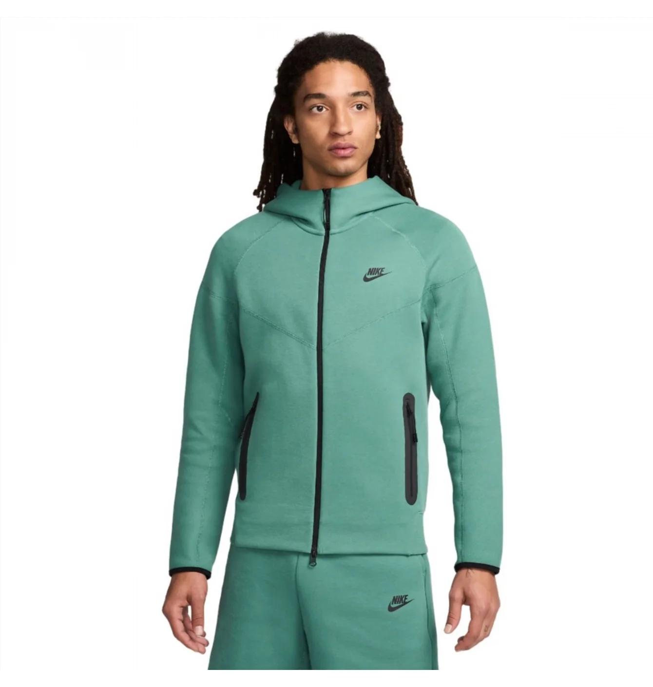 Толстовка чоловіча Nike Tech Fleece Fz Wr Turquoise FB7921-361