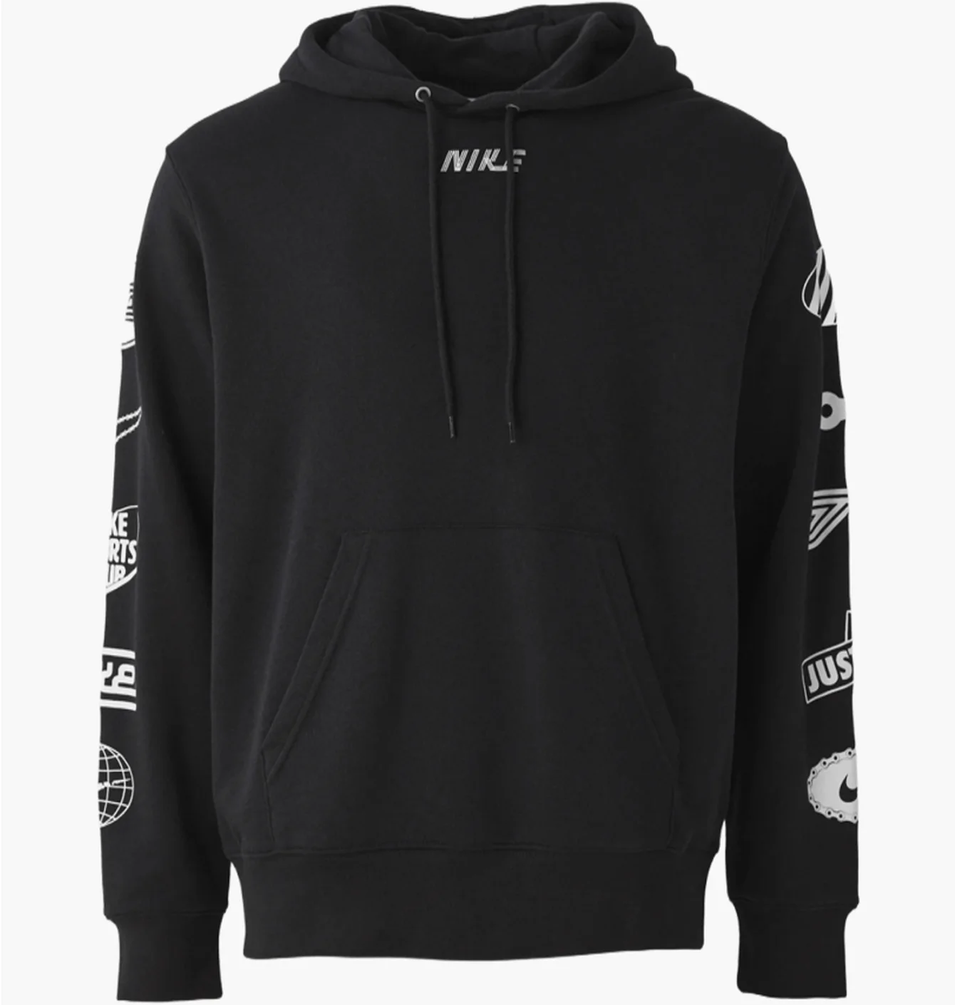 Худі чоловіче Nike Nk Club Ft Hoodie Cycle Gx Black HJ2508-010