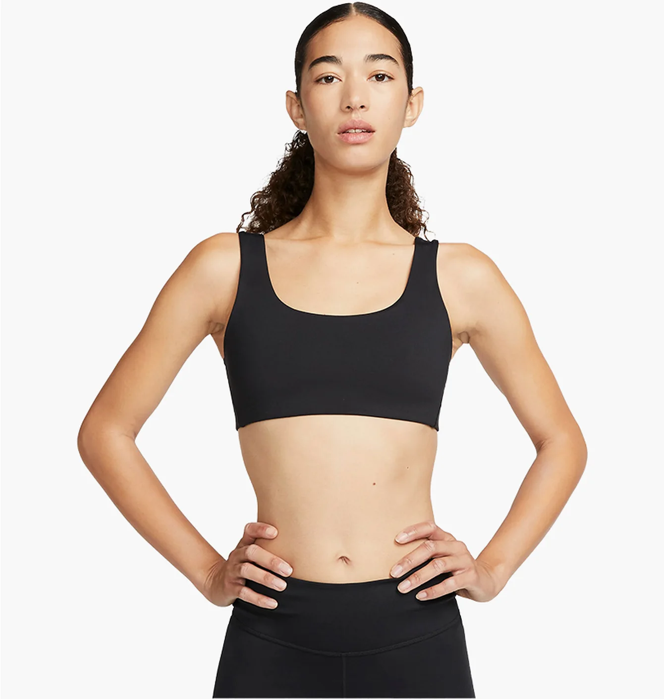 Топ жіночий Nike Alate All U Light-Support Lightly Lined U-Neck Sports Bra Black DV9855-010