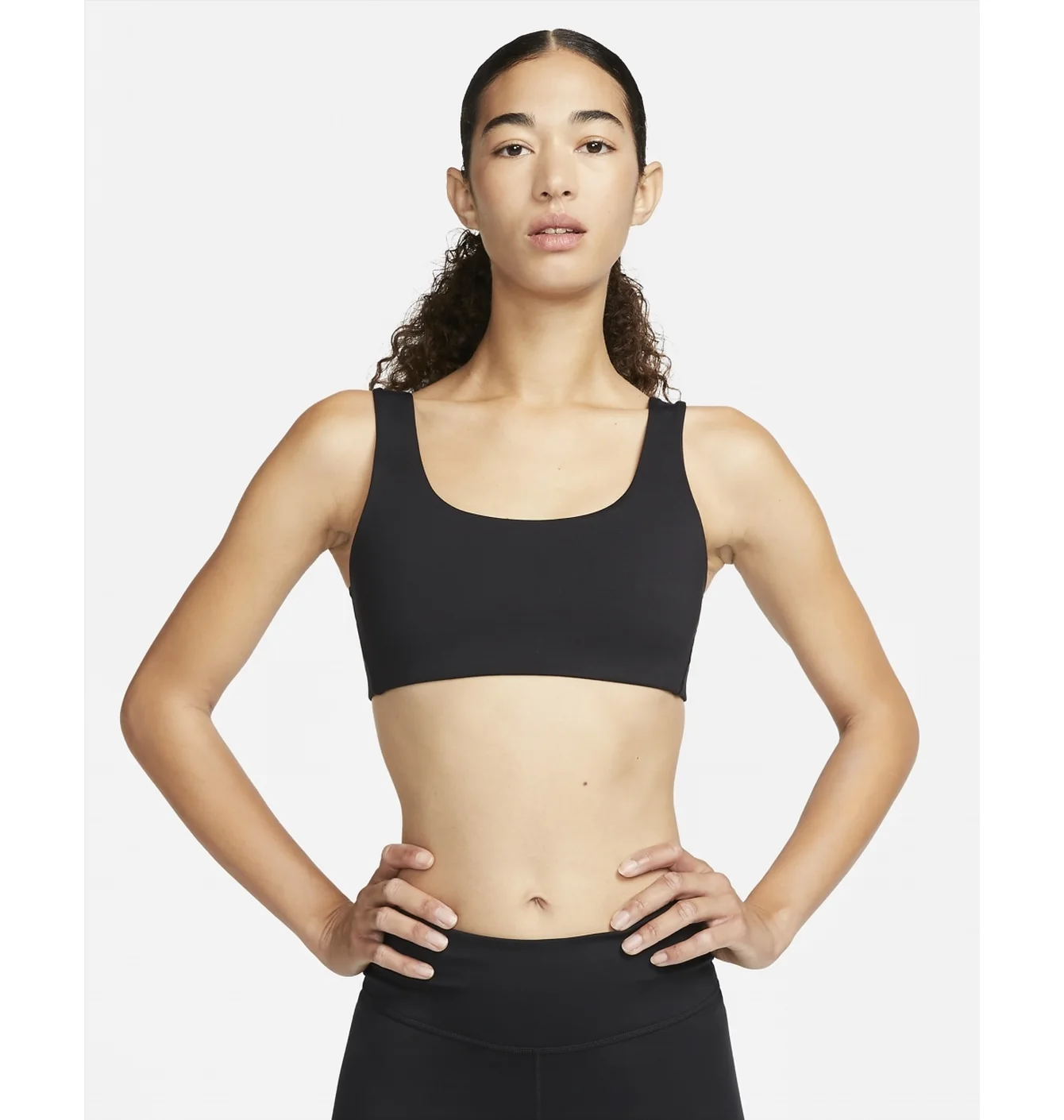 Топ жіночий Nike Alate All U Light-Support Lightly Lined U-Neck Sports Bra Black DV9855-010
