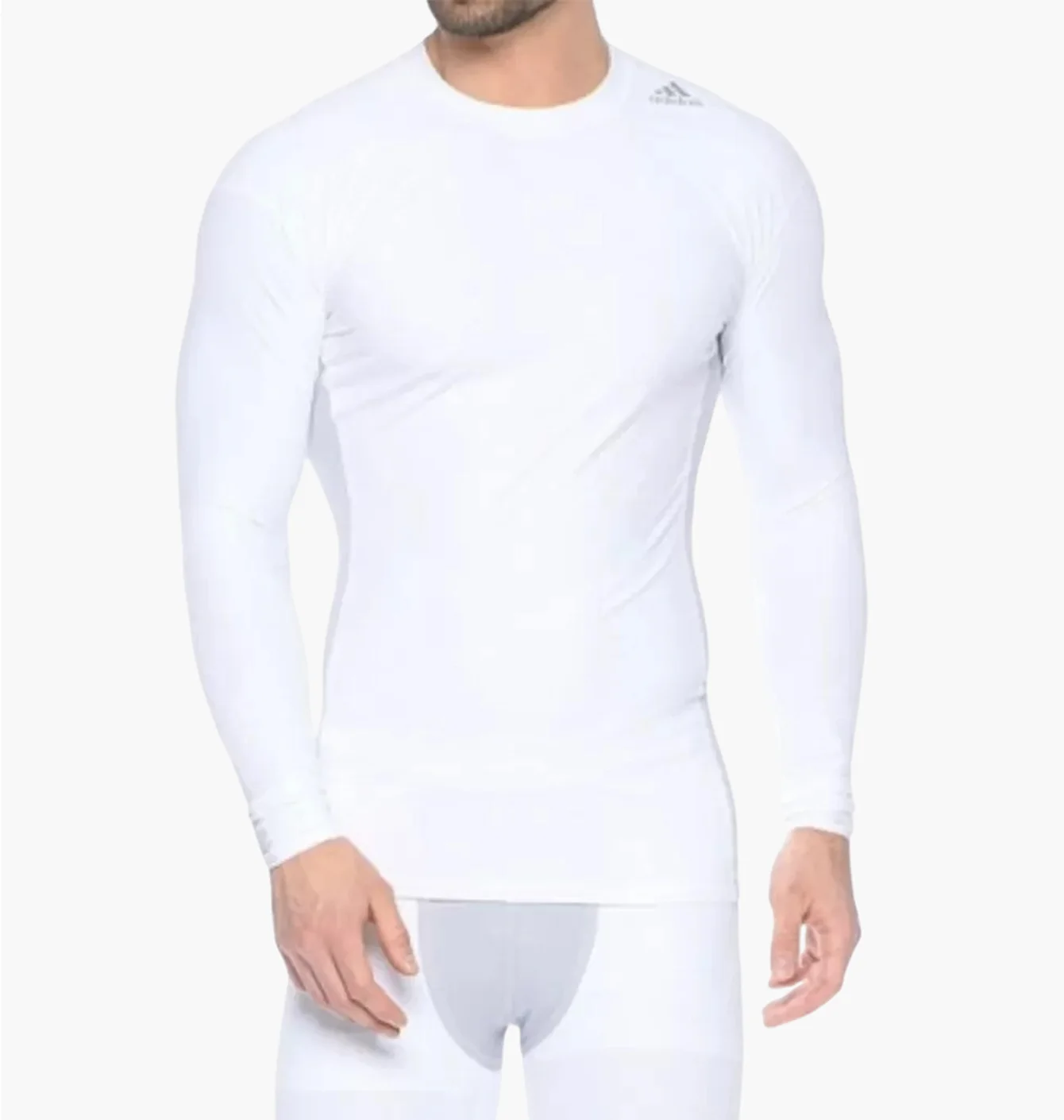 Лонгслів чоловічий Adidas Tf Chill Ls White S95686