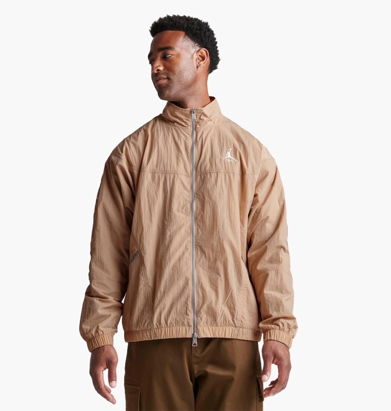 Куртка чоловіча Air Jordan Essentials Warmup Full-Zip Jacket Brown FB7294-200