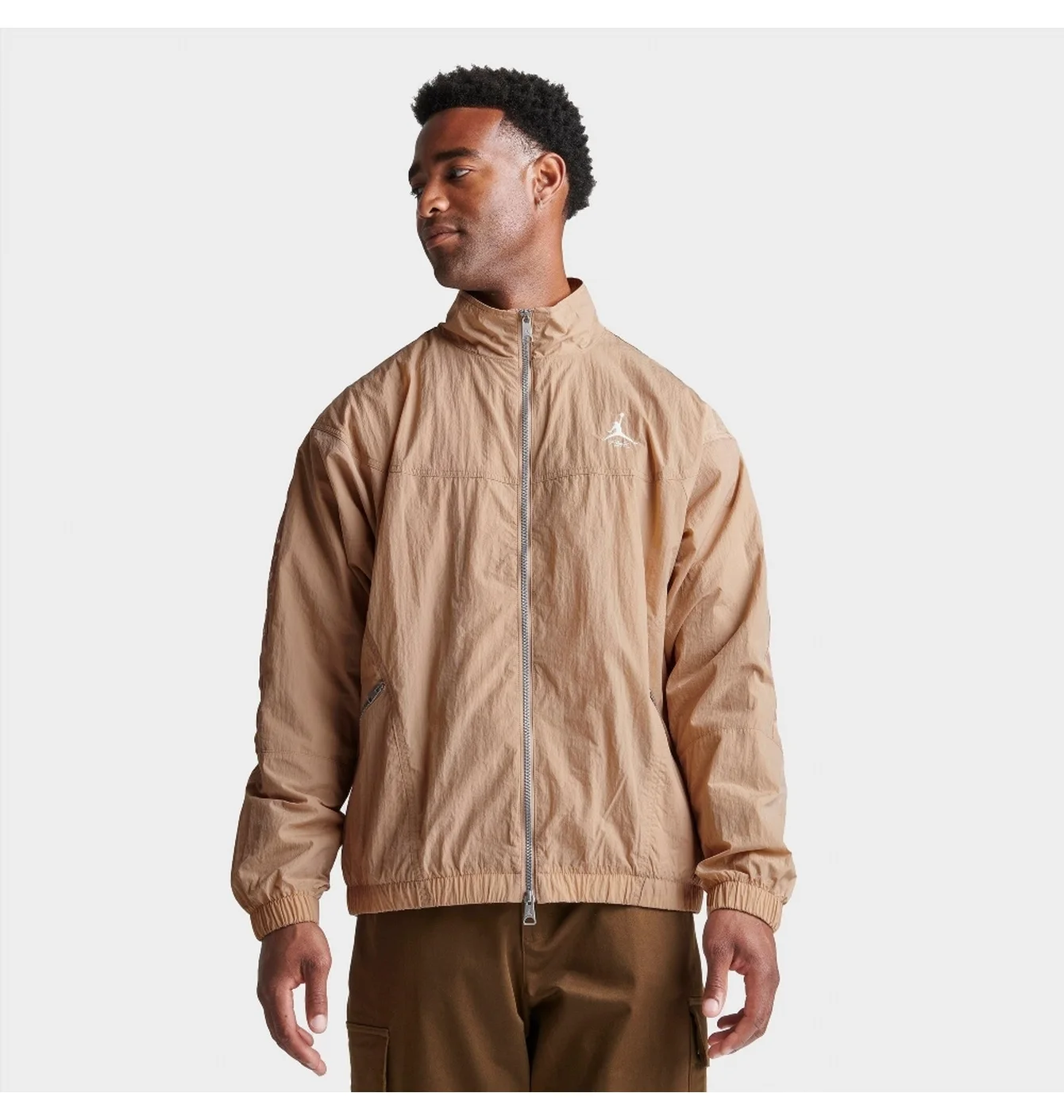 Куртка чоловіча Air Jordan Essentials Warmup Full-Zip Jacket Brown FB7294-200