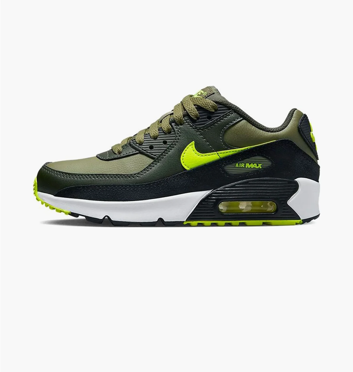 Кросівки дитячі Nike Air Max 90 Ltr Black/Olive DV3607-200