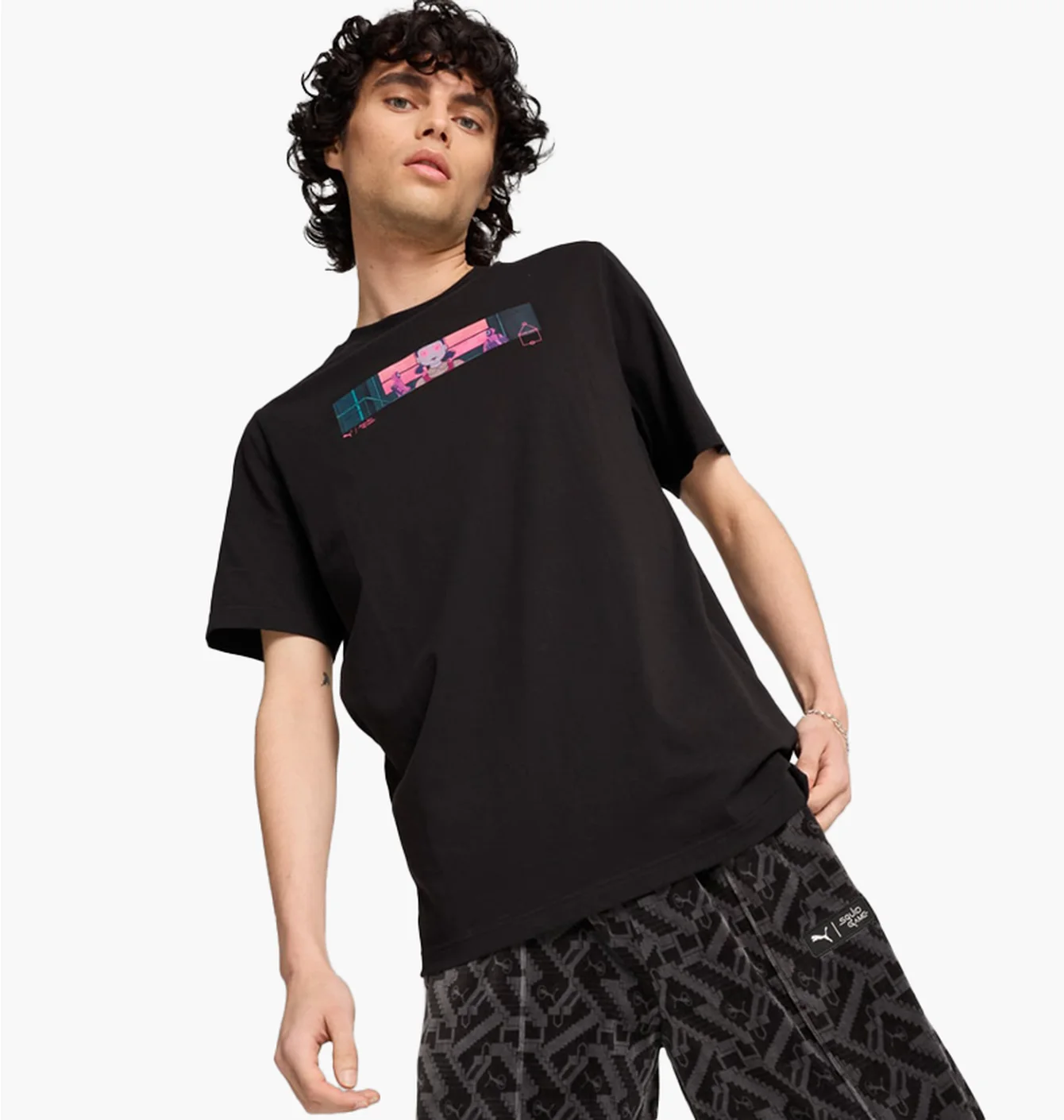 Футболка чоловіча Puma Squid Game Tee Black 627426-01