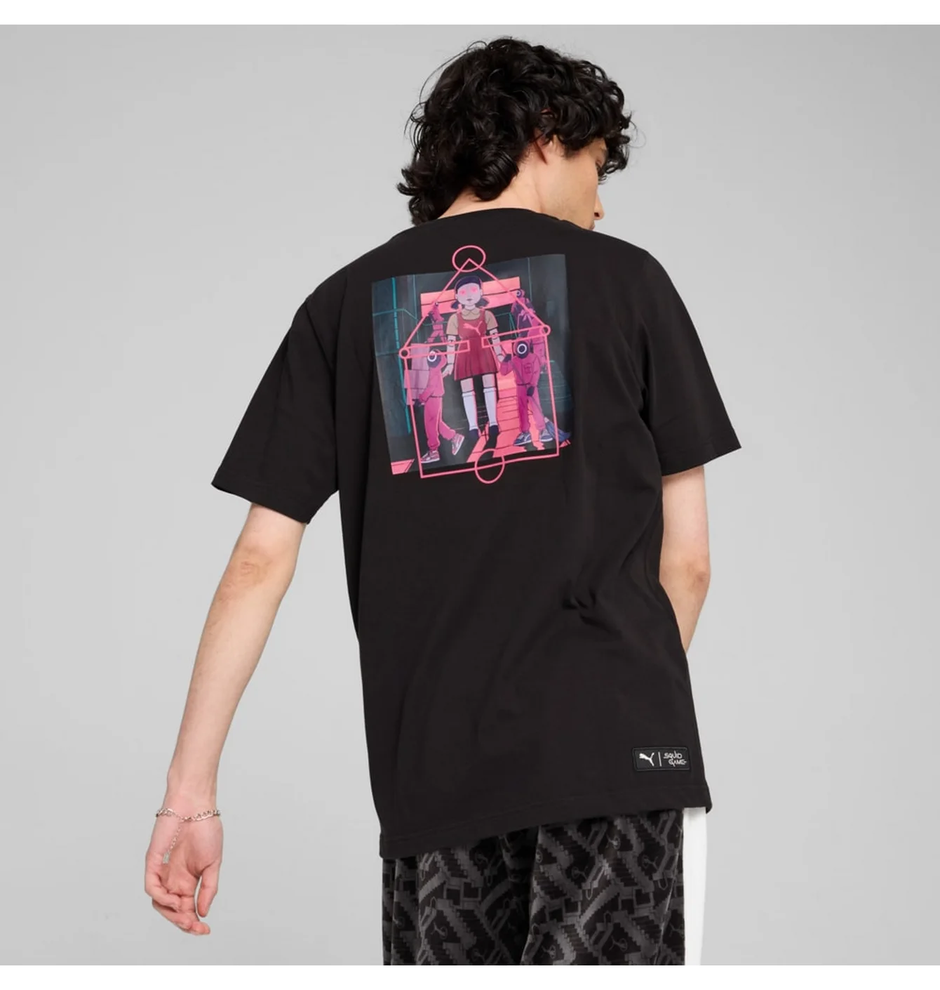 Футболка чоловіча Puma Squid Game Tee Black 627426-01