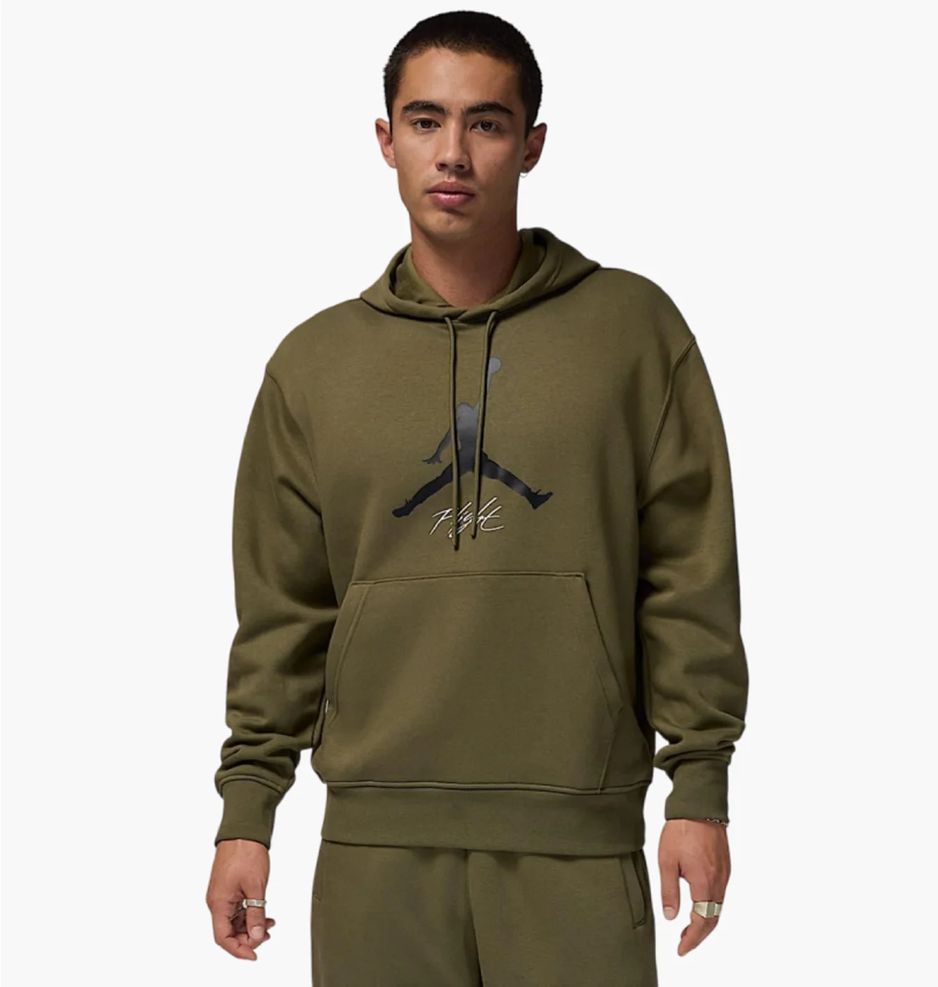Худі чоловіче Air Jordan Essentials Fleece Olive FD7545-222