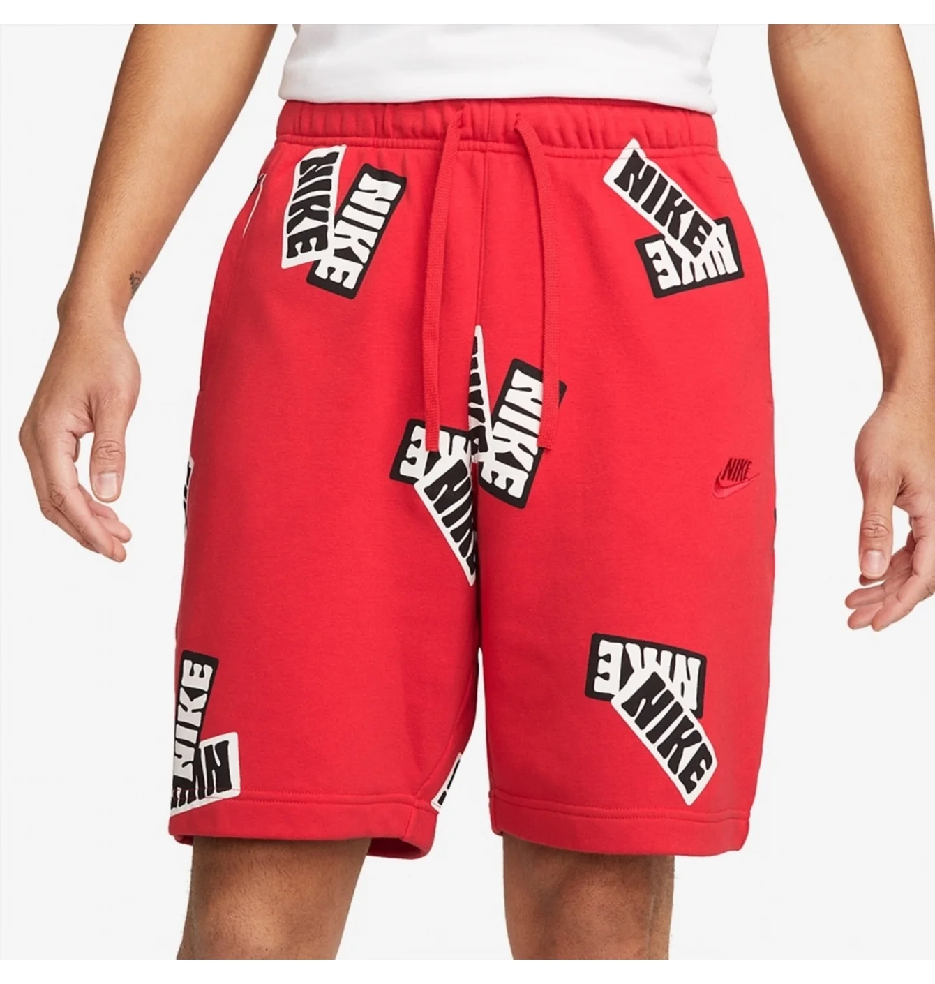 Шорти чоловічі Nike Sportswear Sport Essentials+ French Terry Shorts Red Dm6887-657