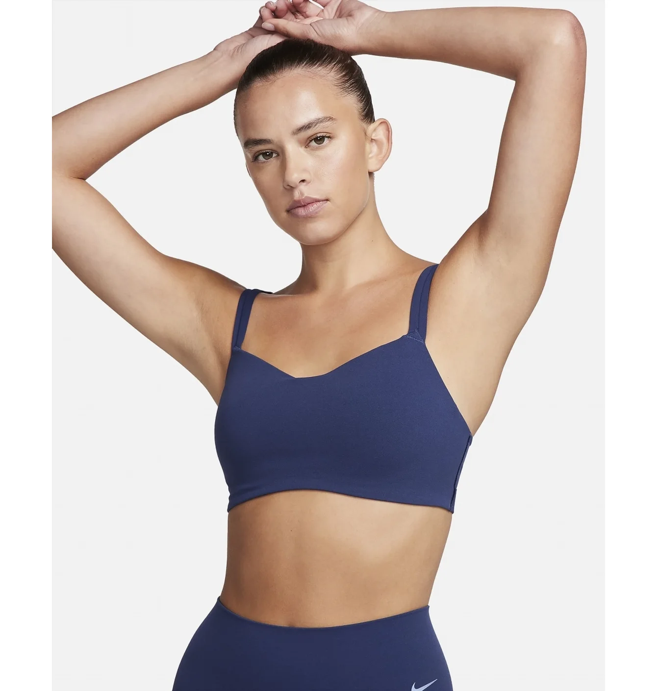 Топ жіночий Nike Alate Trace Light-Support Padded Strappy Sports Bra Blue DO6608-410