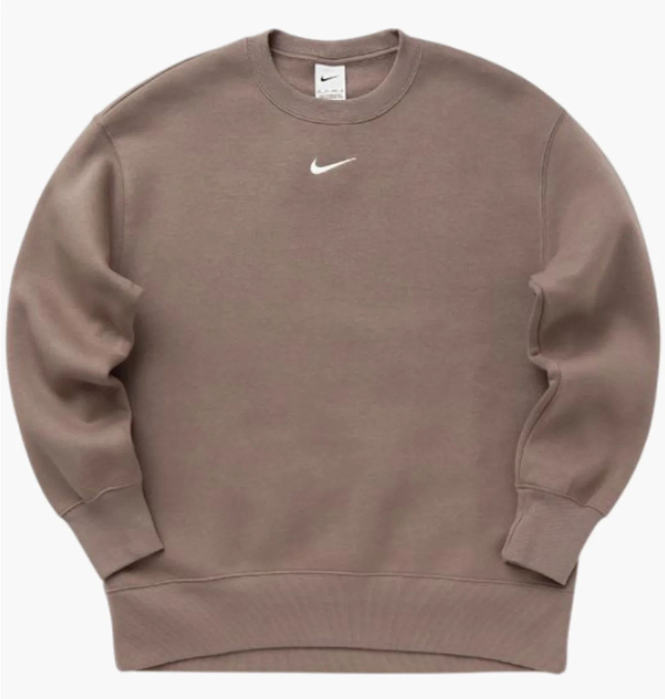 Світшот жіночий Nike Sportswear Phoenix Fleece Brown FZ4270-233