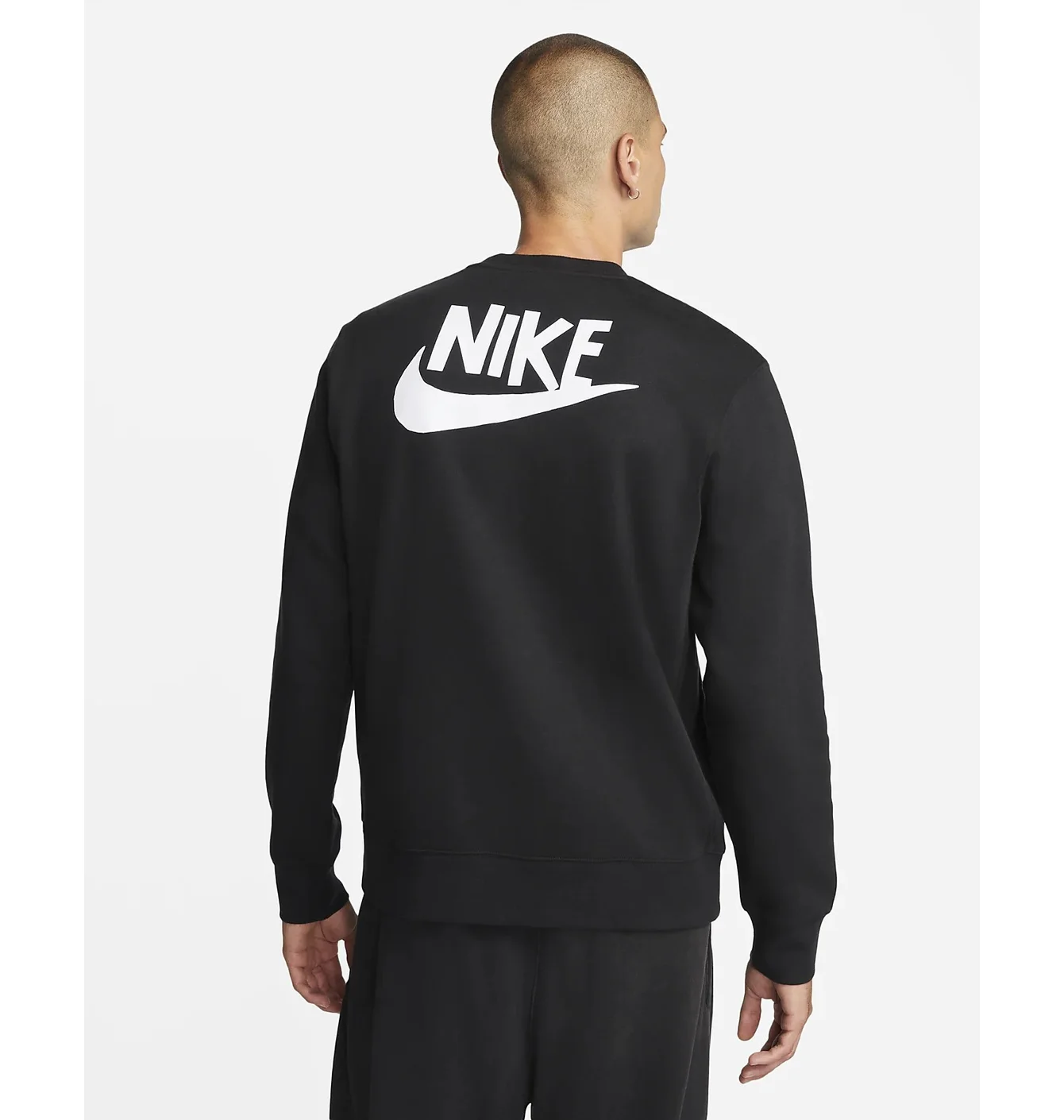 Світшот чоловічий Nike Hbr-C Bb Crew Black Dq4072-010
