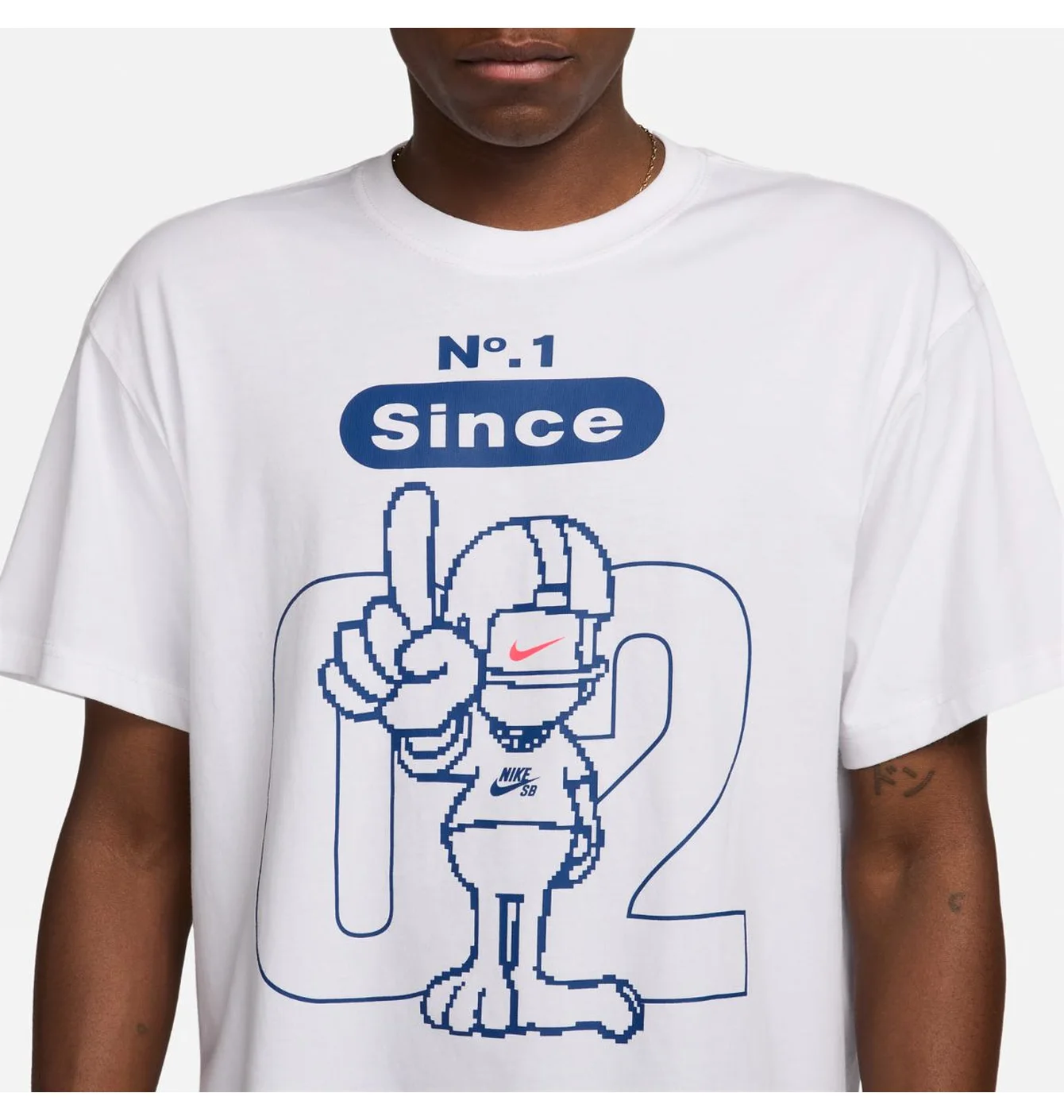 Футболка чоловіча Nike Sb Tee Oc N1 Sport White FV3498-100