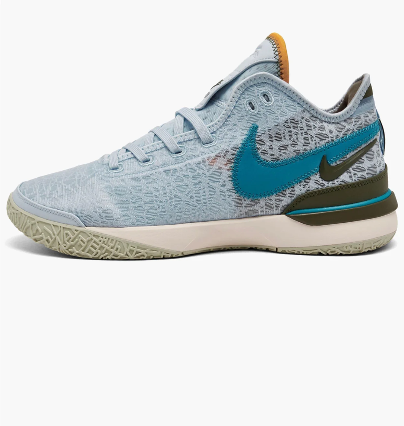Кросівки унісекс Nike Zoom Lebron Nxxt Gen Basketball Shoes Light Blue DR8784-400