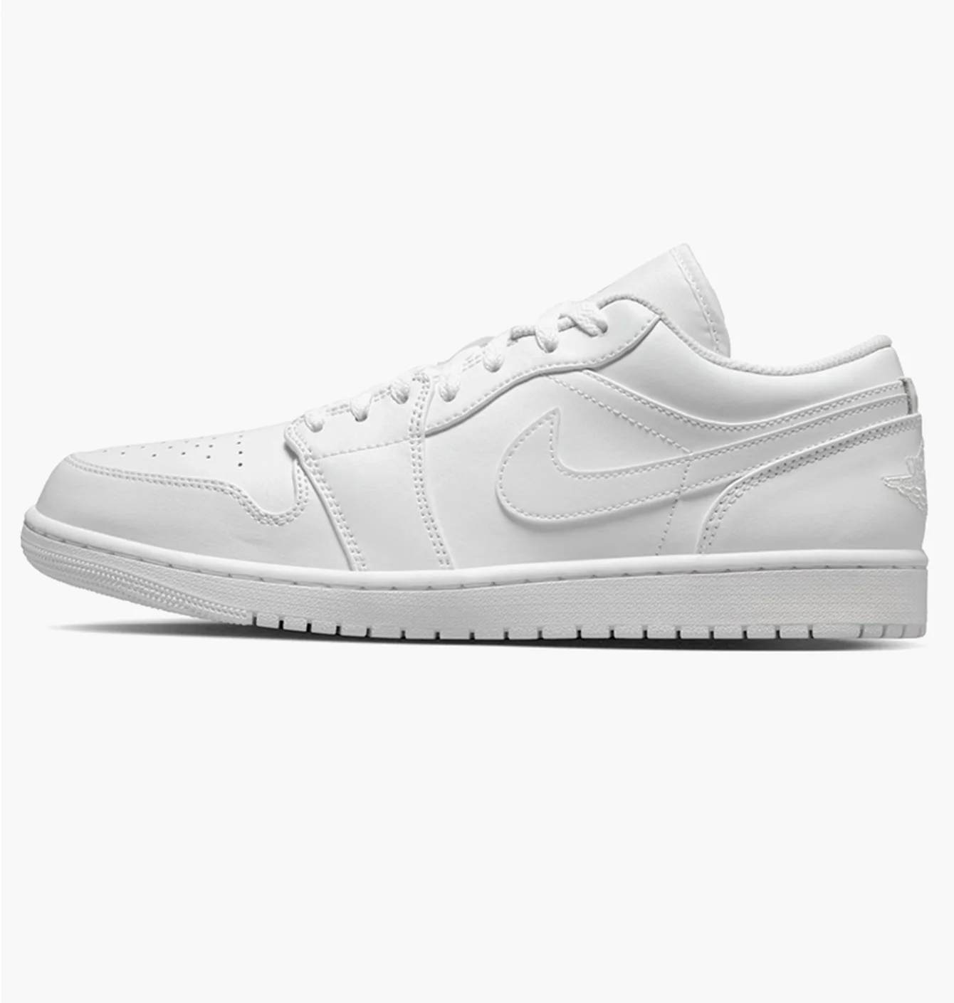 Кросівки чоловічі Air Jordan 1 Low White 553558-136