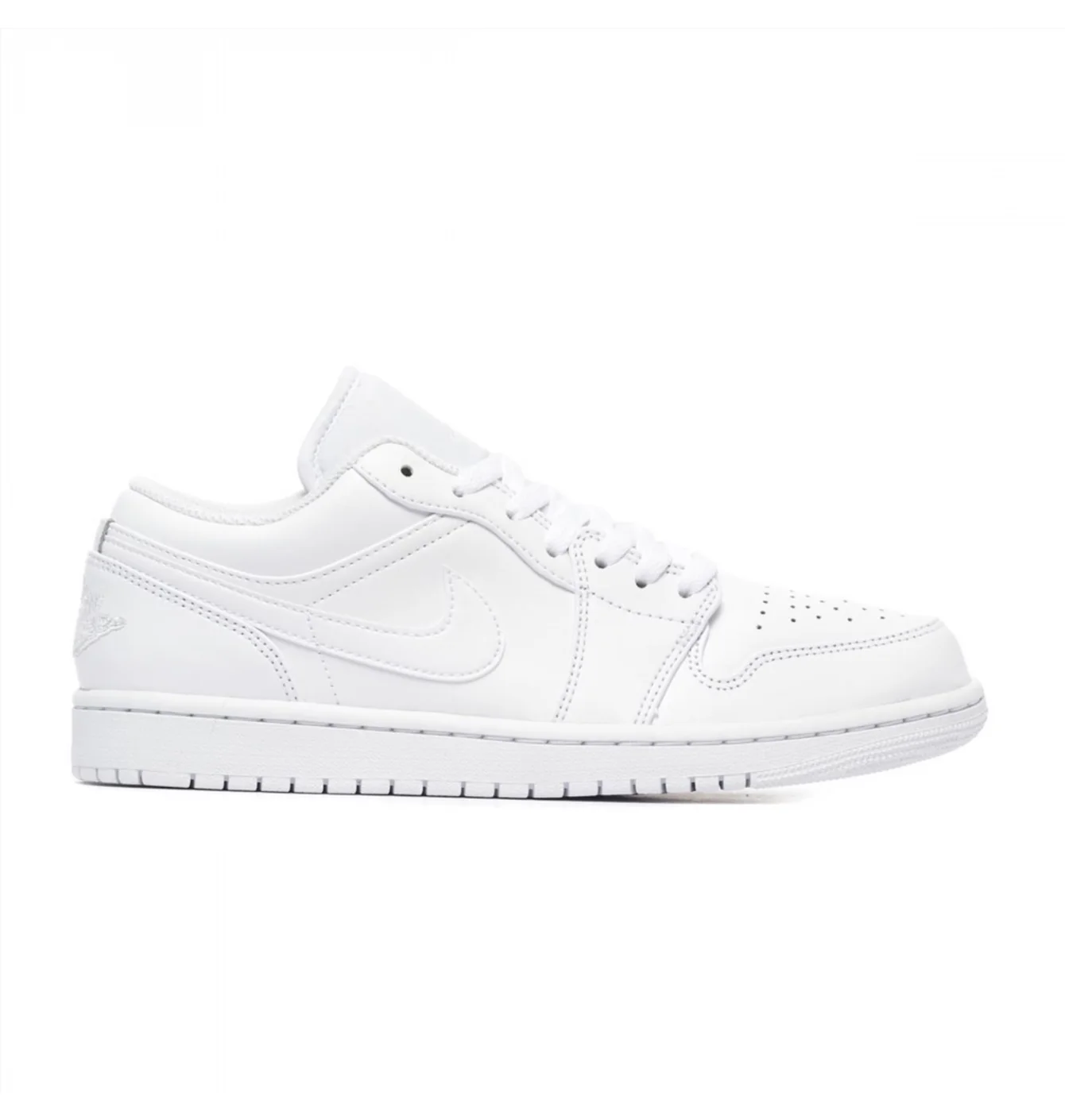 Кросівки чоловічі Air Jordan 1 Low White 553558-136