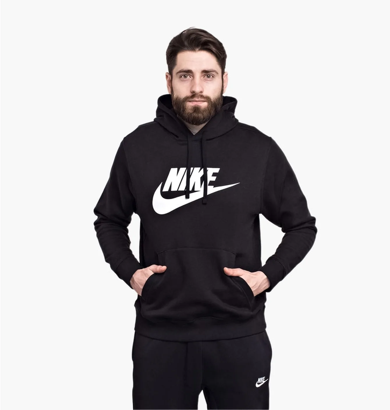 Худі чоловіче Nike Nsw Club Hoodie Black BV2973-010