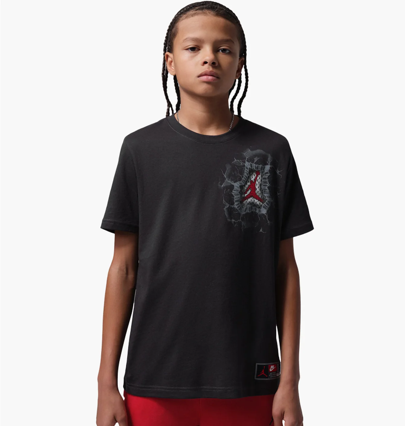 Футболка дитяча Air Jordan Jdb Jersey Break Through Black 95F605-G0T