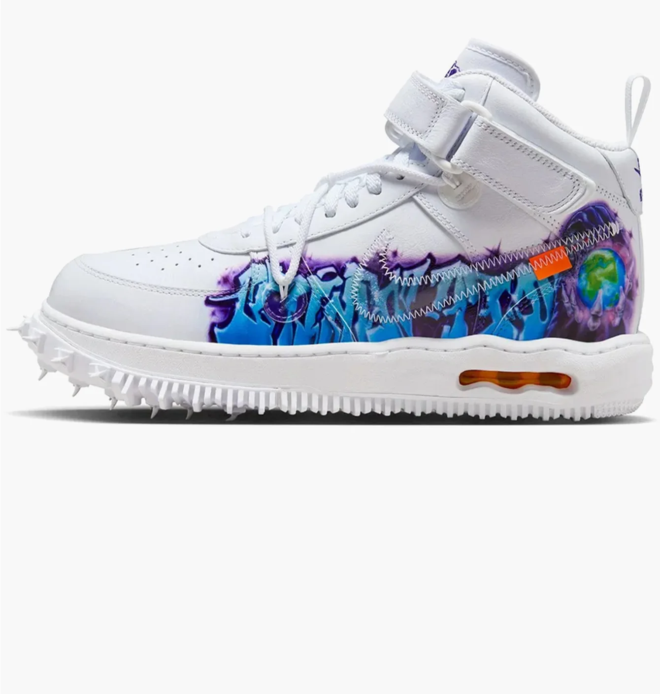 Кросівки чоловічі Nike Air Force 1 Mid White DR0500-100