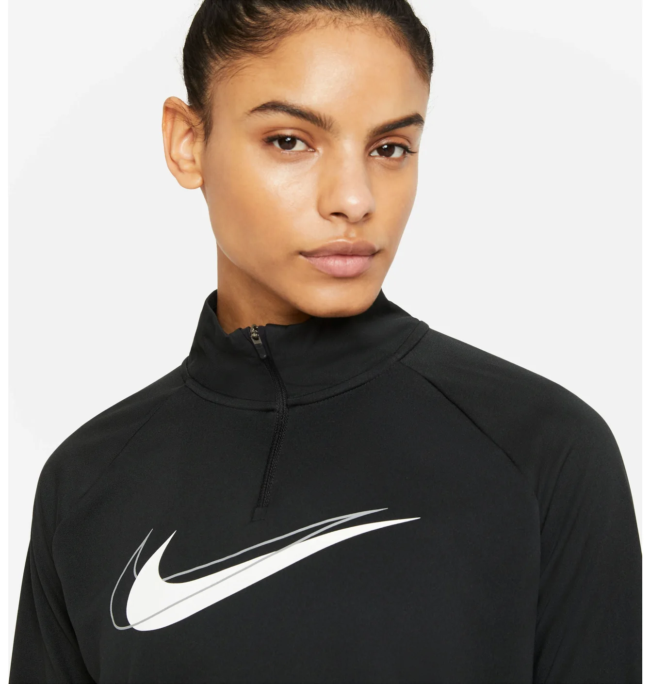 Кофта жіноча Nike Dri Fit Swoosh Run Black DD4902-010