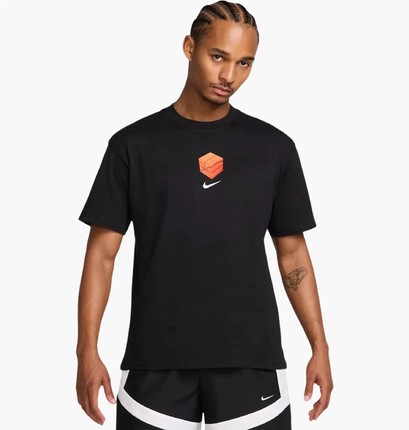 Футболка чоловіча Nike M90 Bball Oc Black HQ0026-010