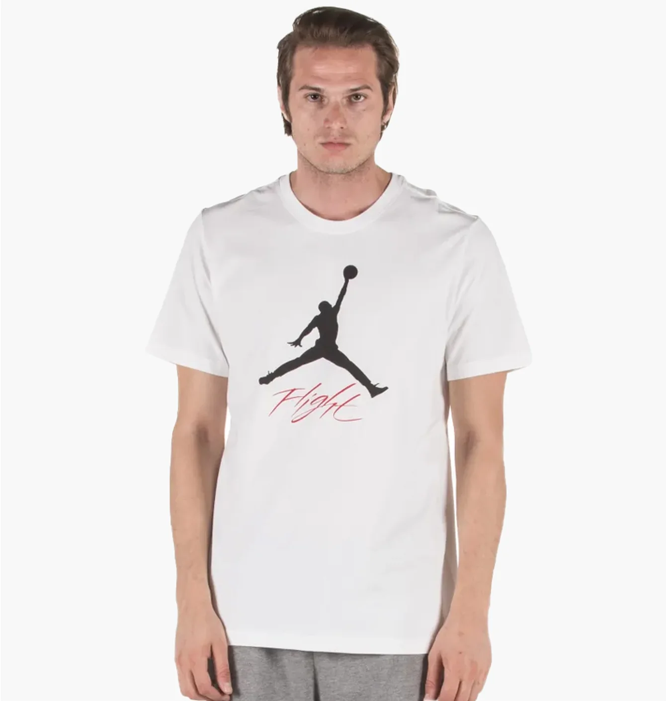 Футболка чоловіча Nike Jumpflight White AO0664-100