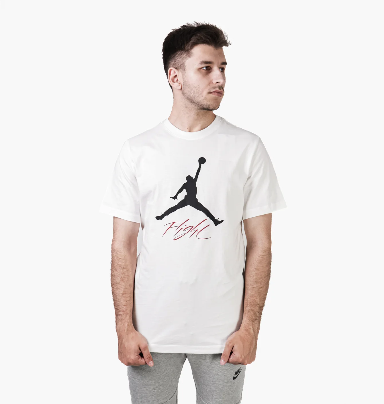 Футболка чоловіча Nike Jumpflight White AO0664-100