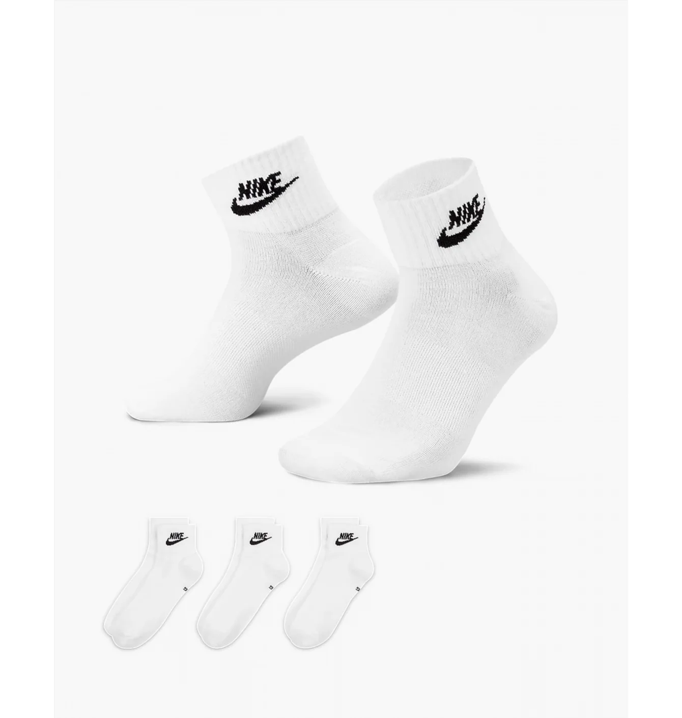 Шкарпетки унісекс Nike U Nk Nsw Everyday Essential An White (3 пари) Dx5074-101