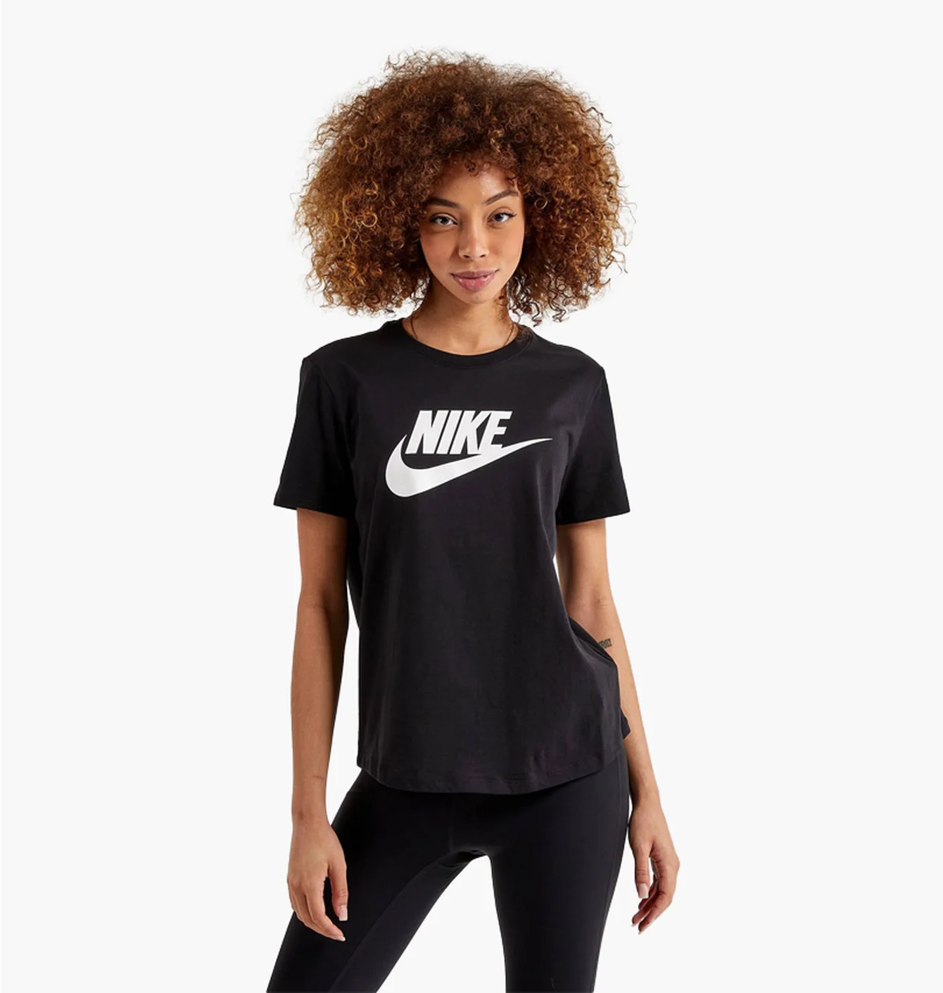 Футболка жіноча Nike Essential Icon Futura Tee Black Dx7906-010