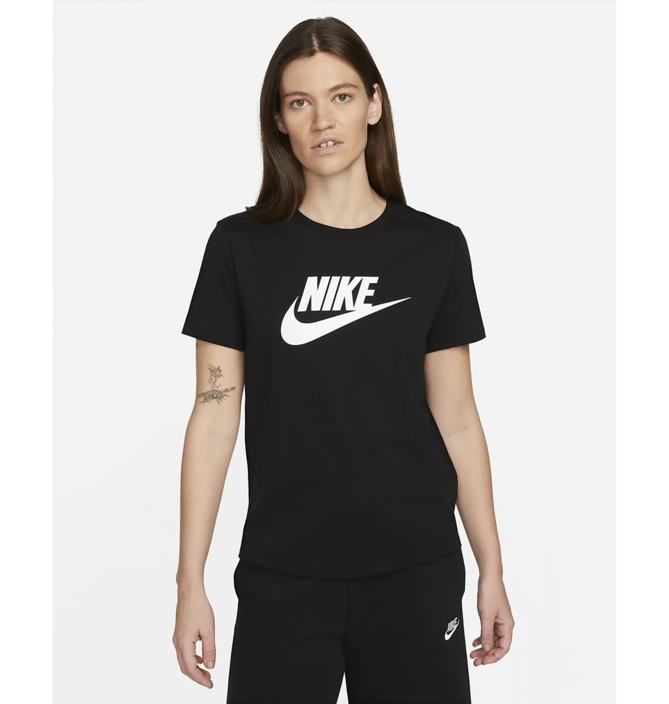 Футболка жіноча Nike Essential Icon Futura Tee Black Dx7906-010