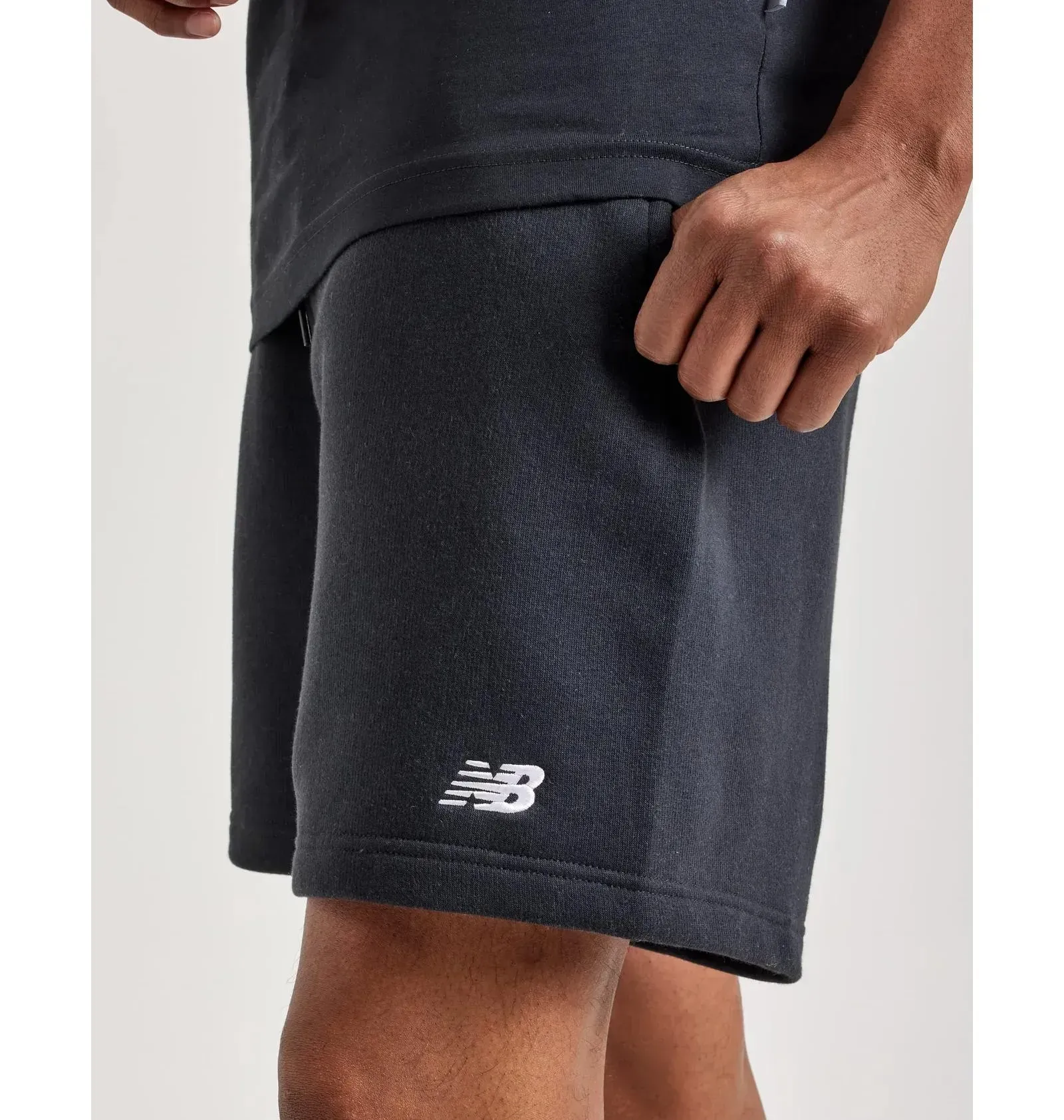 Шорти чоловічі New Balance Sport Essentials Fleece Black (MS41504)
