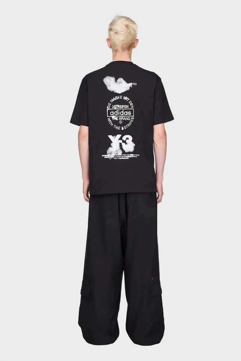 Футболка унісекс Adidas Y-3 Graphic Short Sleeve Tee (JX4745)